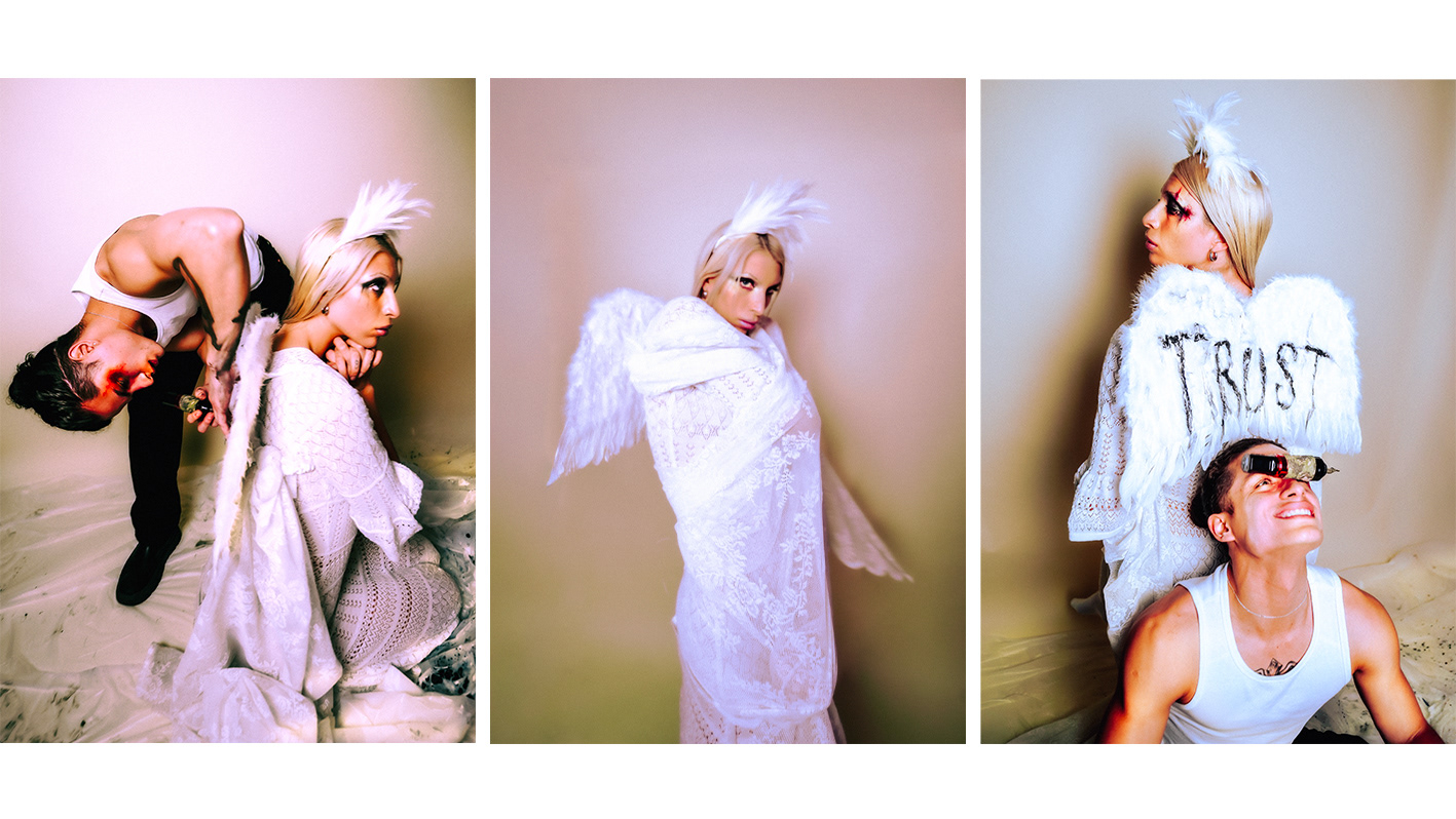 "Trust issues"-Winter 2025, Makeup, creative direction and photography by Loicia 