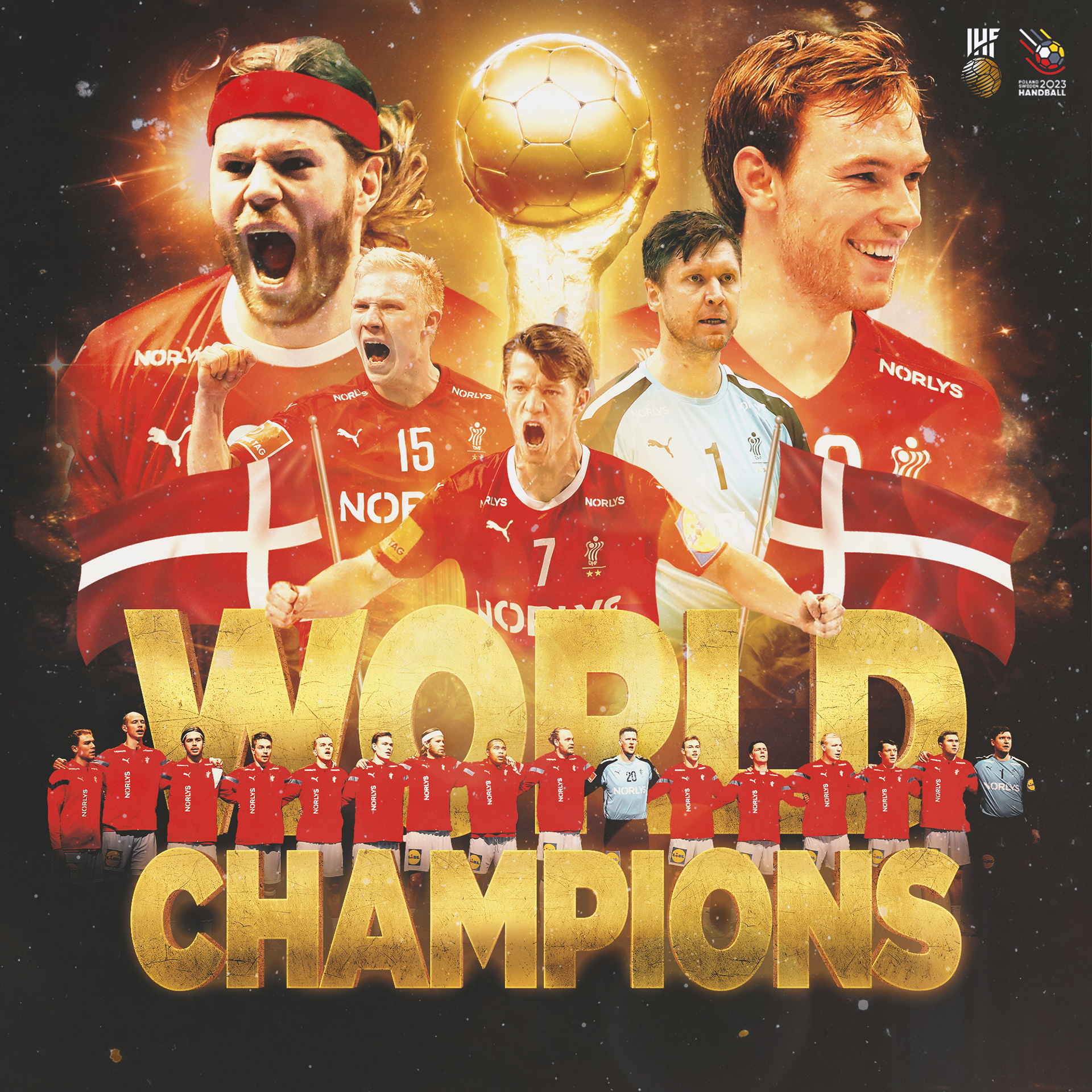 CORSO Graphics  Sport Graphic and Motion Design - IHF World Championship  POL-SWE 2023