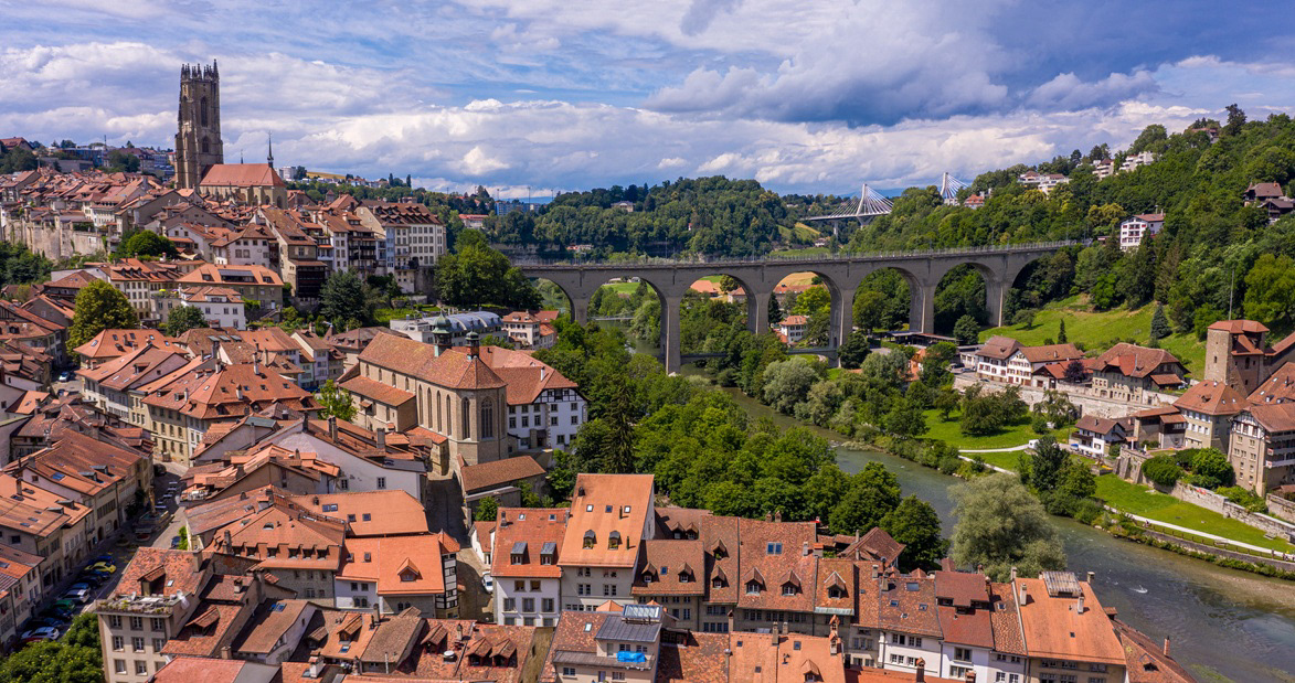 Fribourg's old town (Adobe stock)