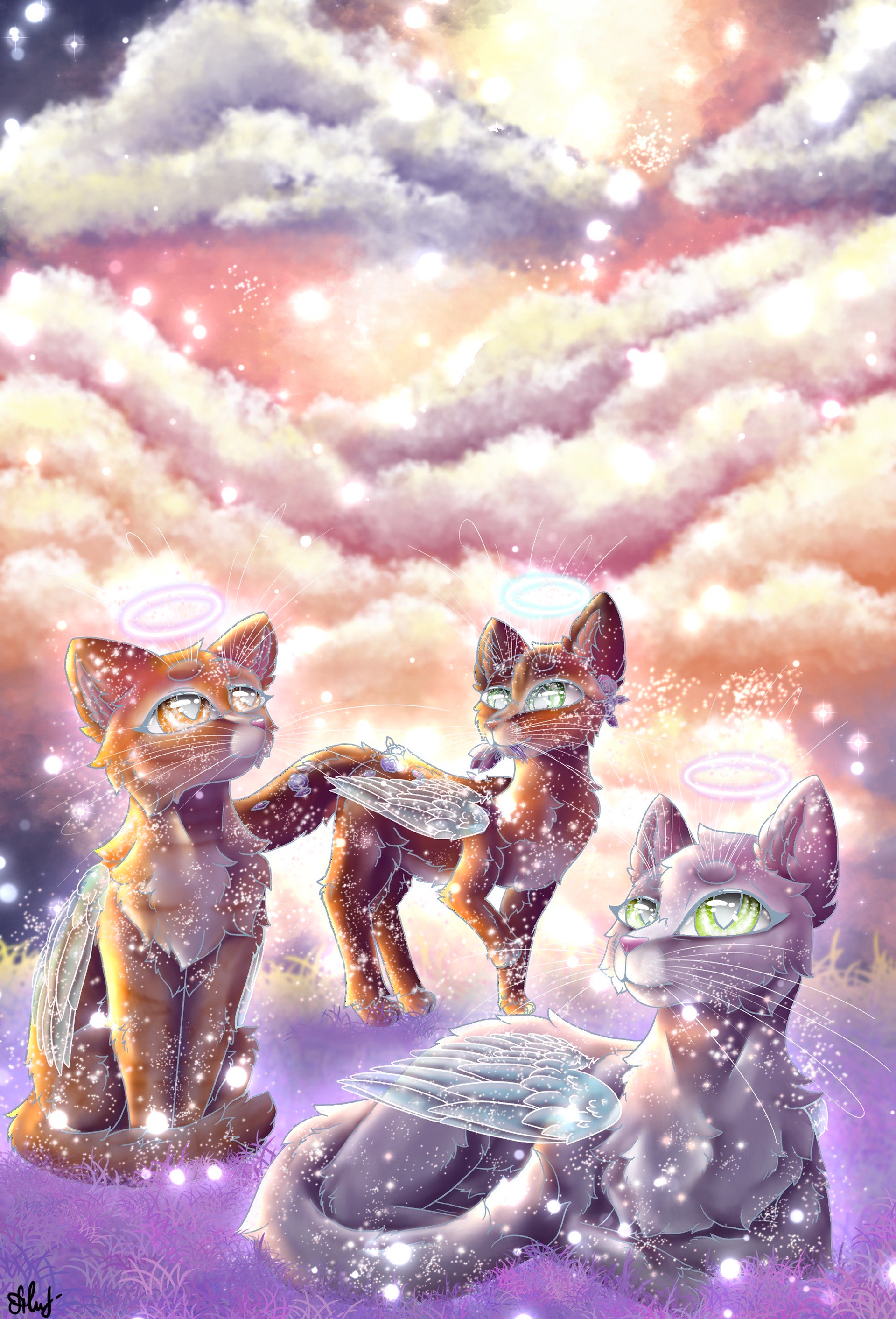Starclan Szene/Art by sasha_gabelko