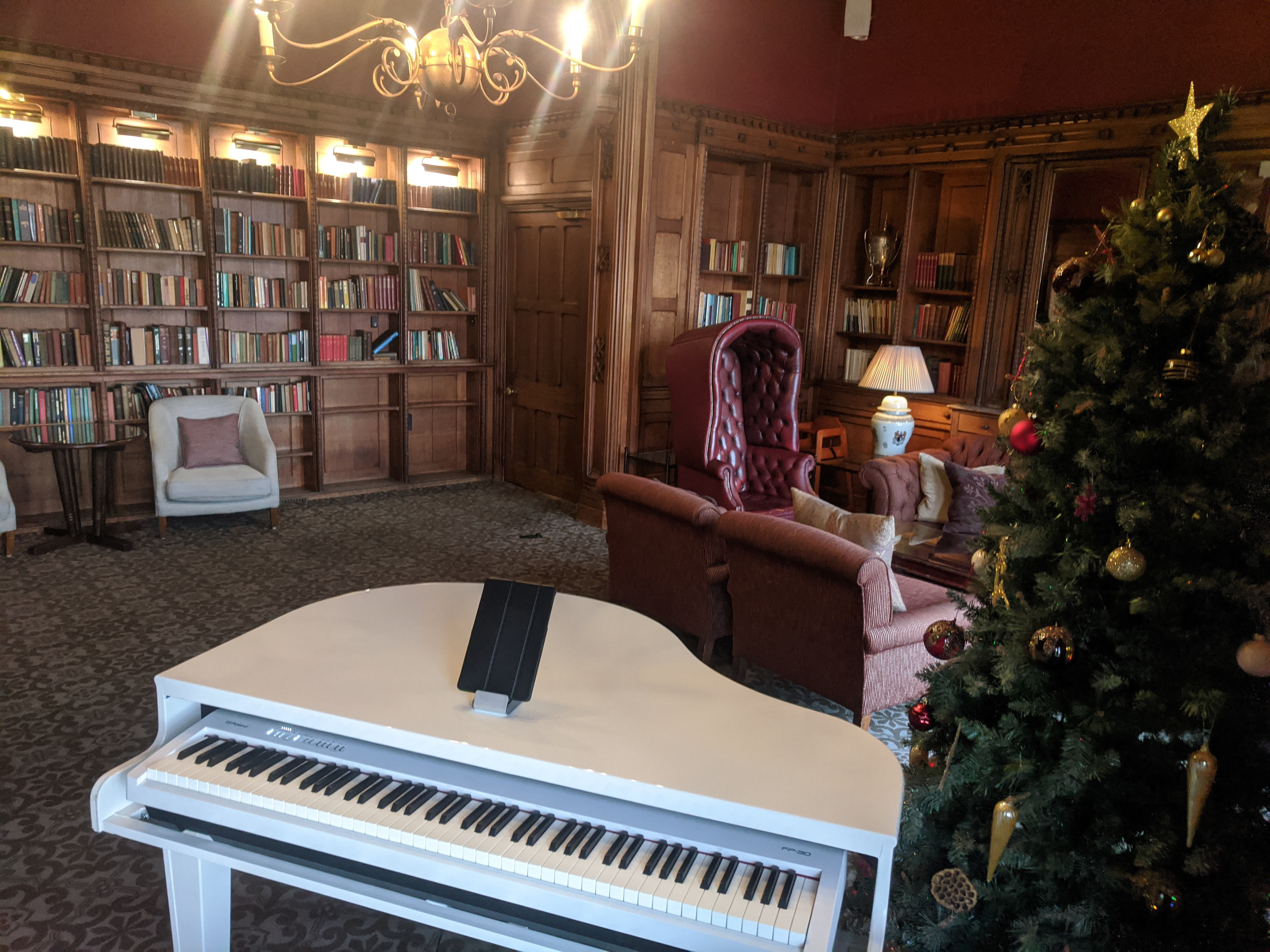 The Library at Nutfield Priory