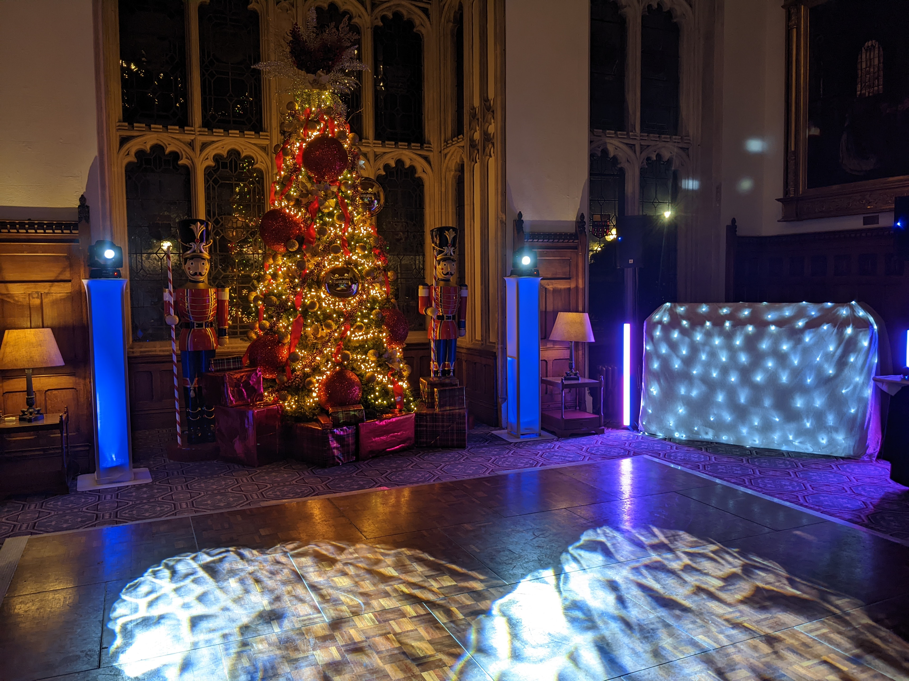 The Grand Hall at Christmas