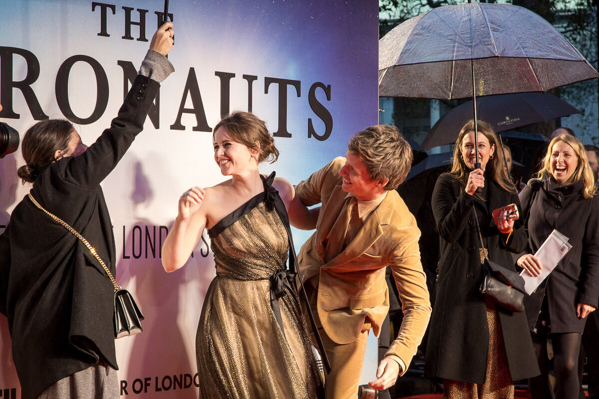 Felicity Jones & Eddie Redmayne - BFI Festival, London