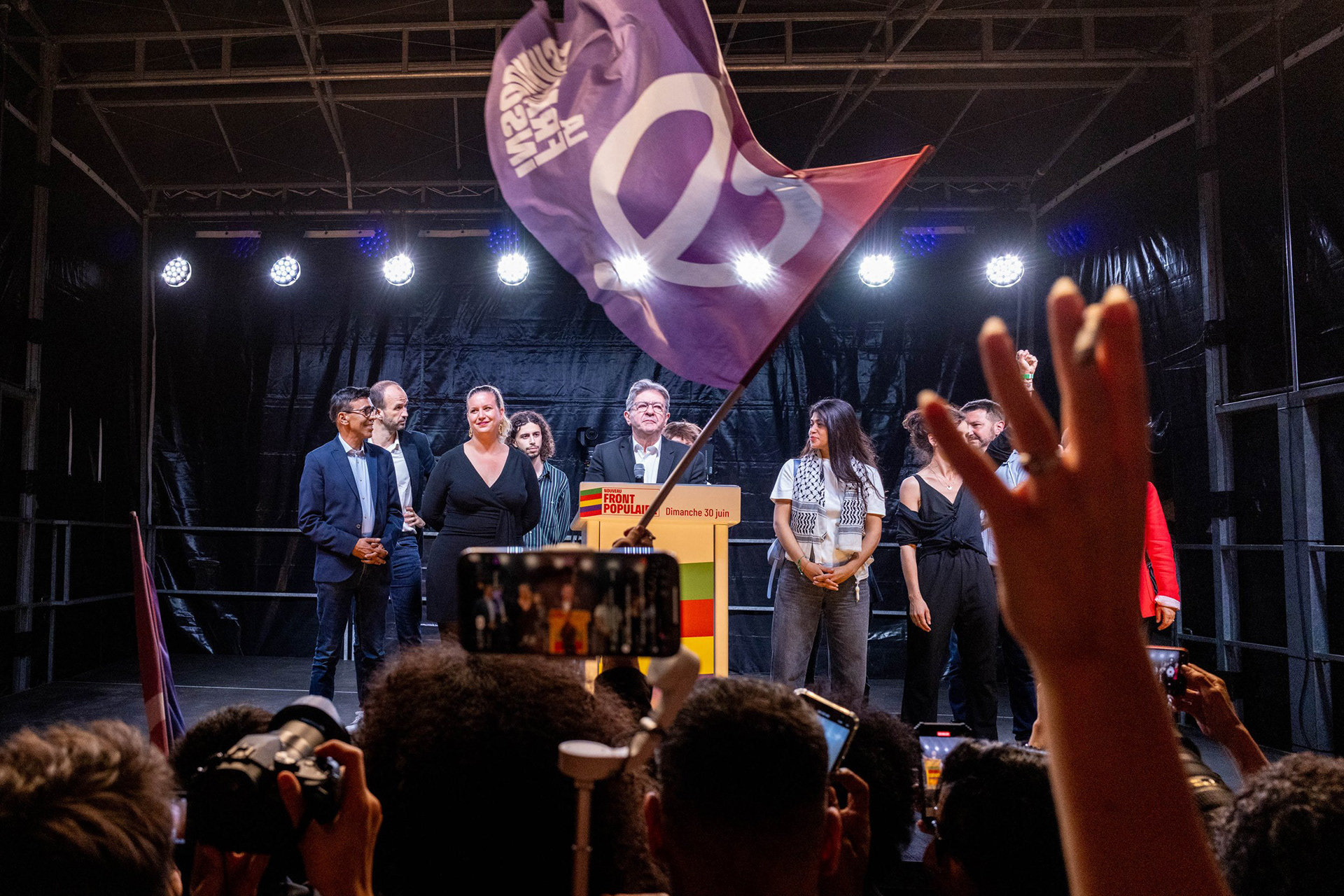 Nouveau Front Populaire - Paris, République, 2024