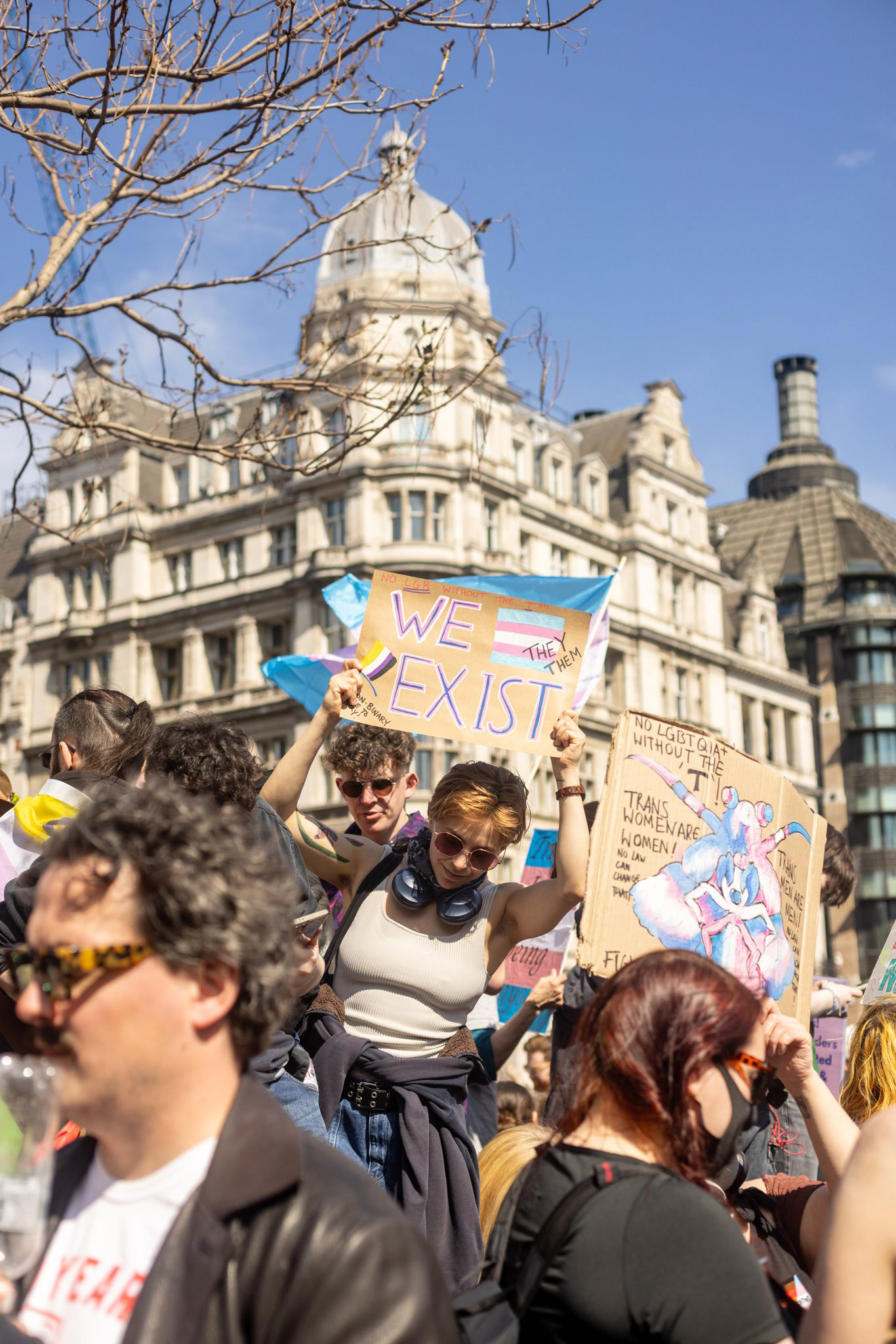 Translives matter protest - London, 2024