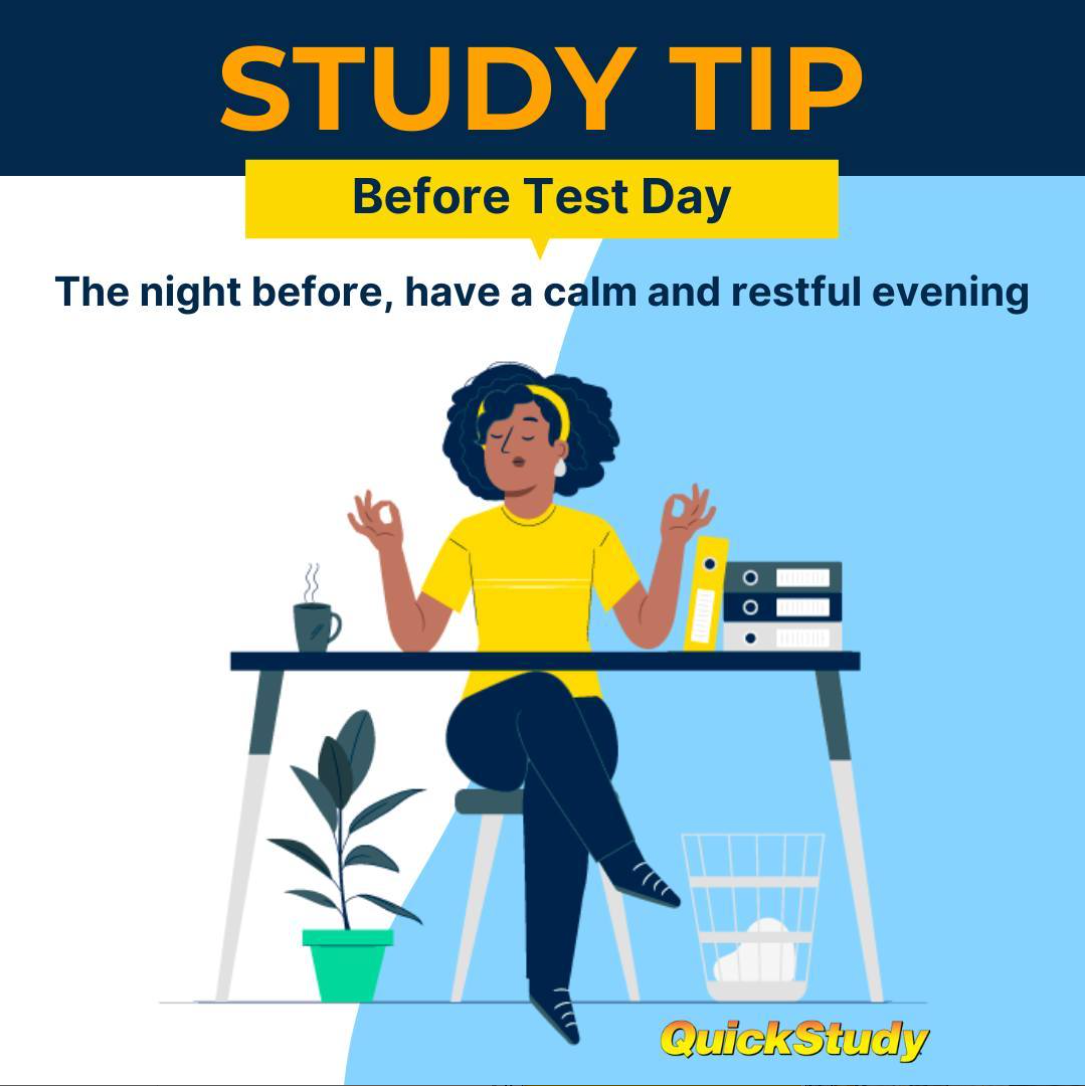 Study Tip Campaign Graphic