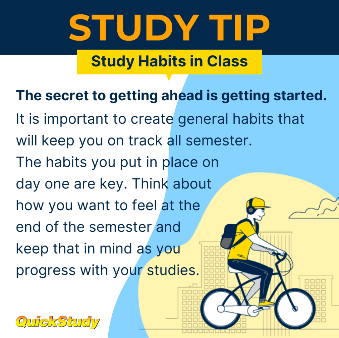 Study Tip Campaign Graphic