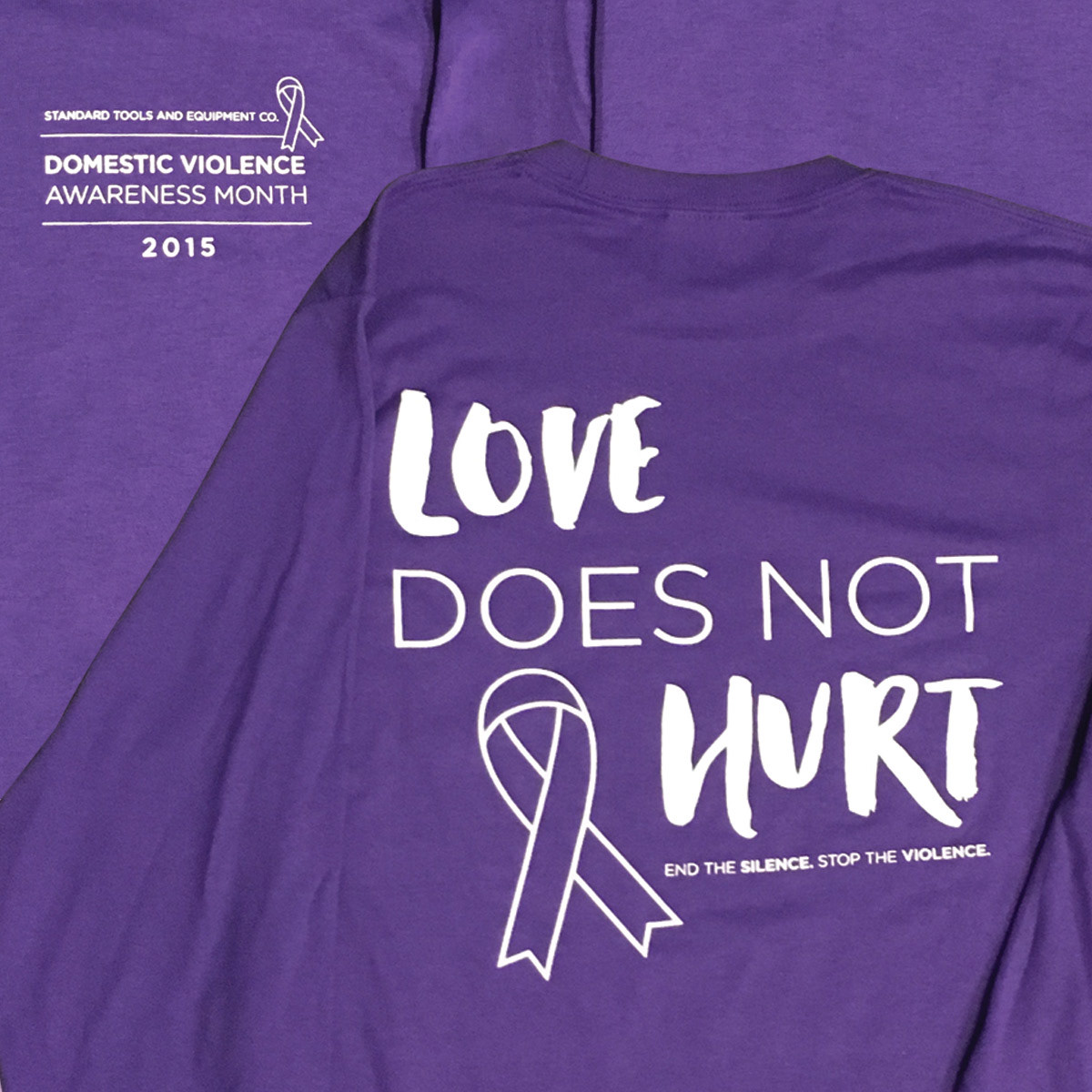 DVAM Shirt Front and Back