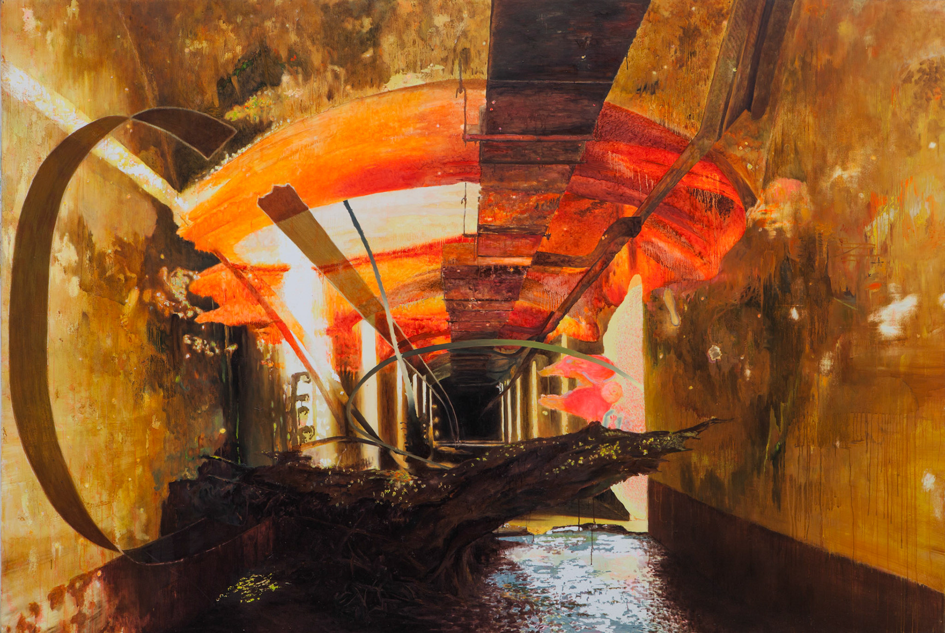 Step by step, oi on canvas, 200x300, 2011