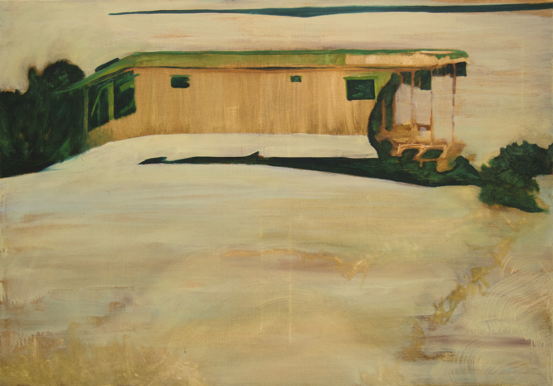 Home, oil on canvas, 116x81cm, 2018