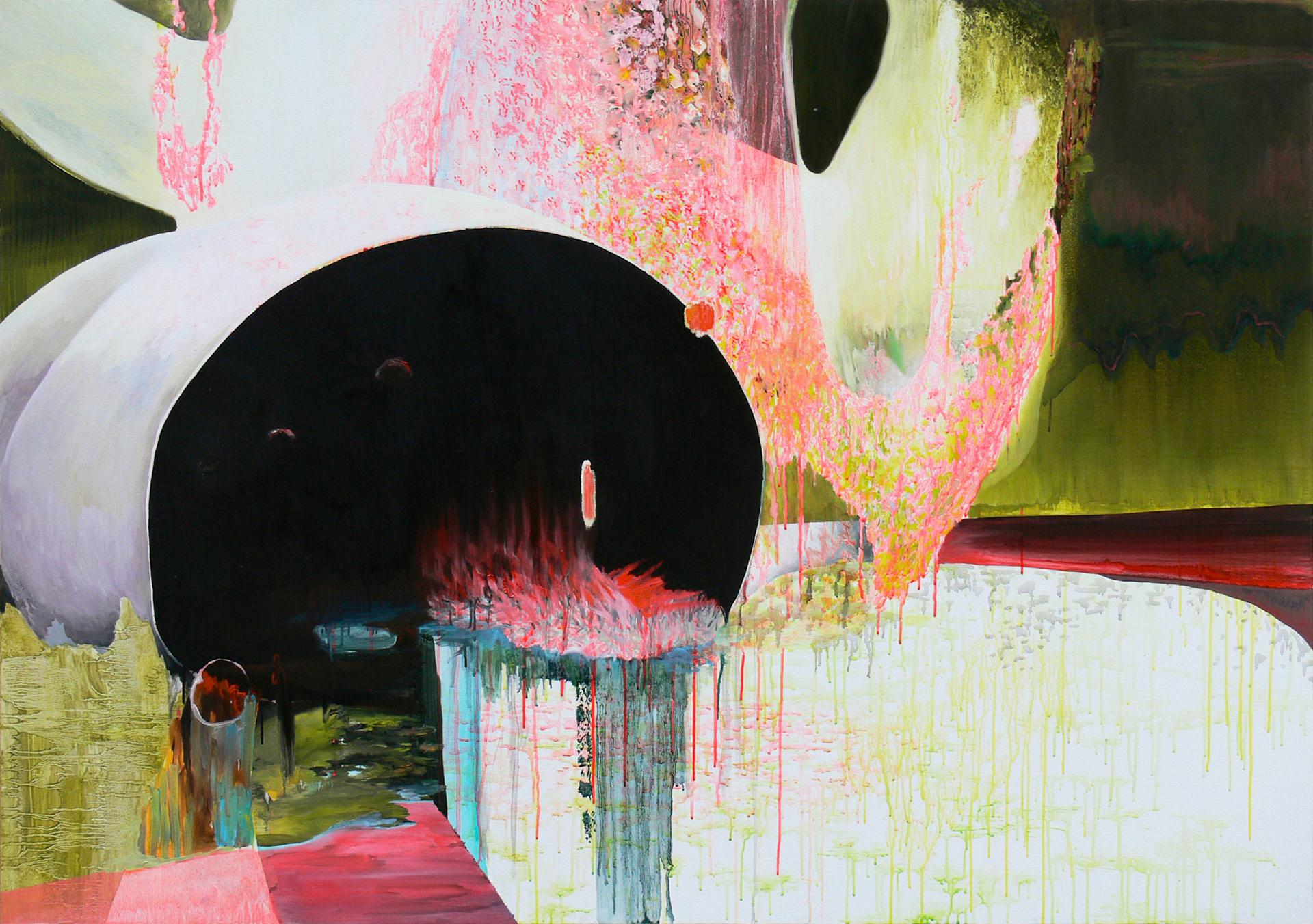 Inside - Outside, oil on canvas, 162x114, 2010