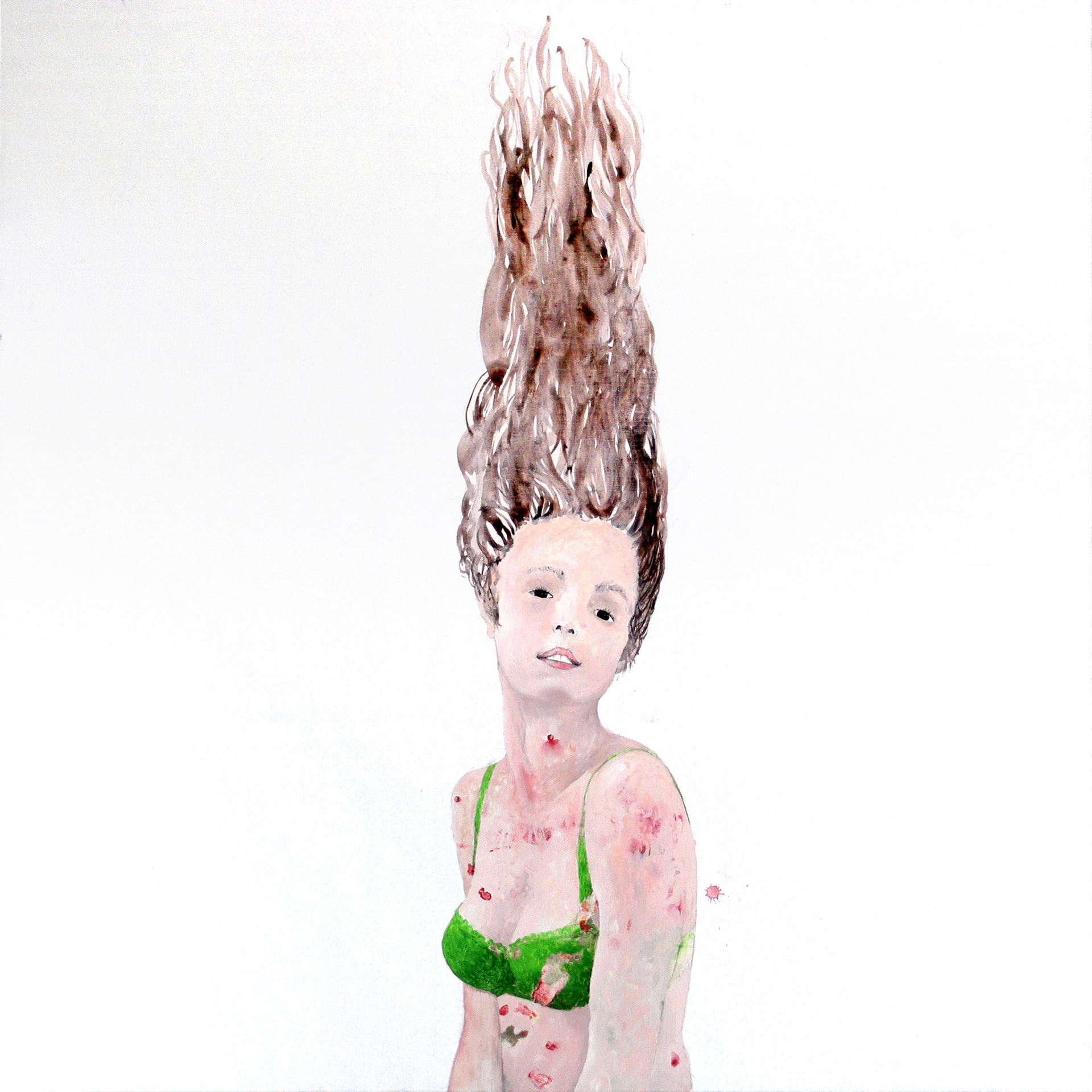 Sans titre, acrylic on canvas, 120 x 120, 2006