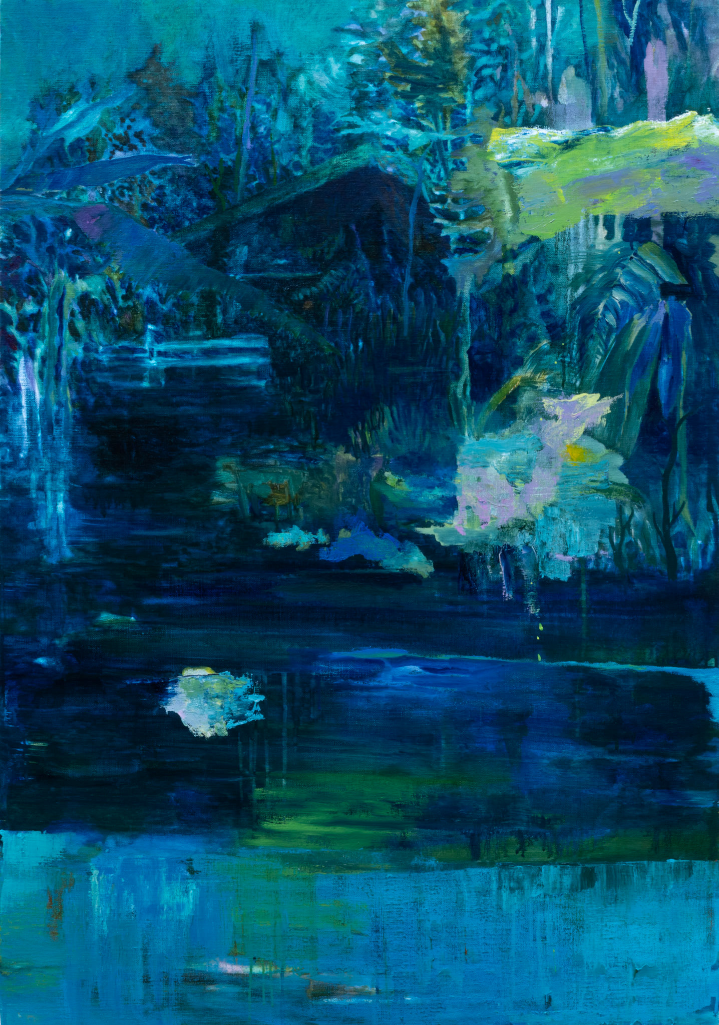 Stigmate, oil on canvas, 116x81, 2025