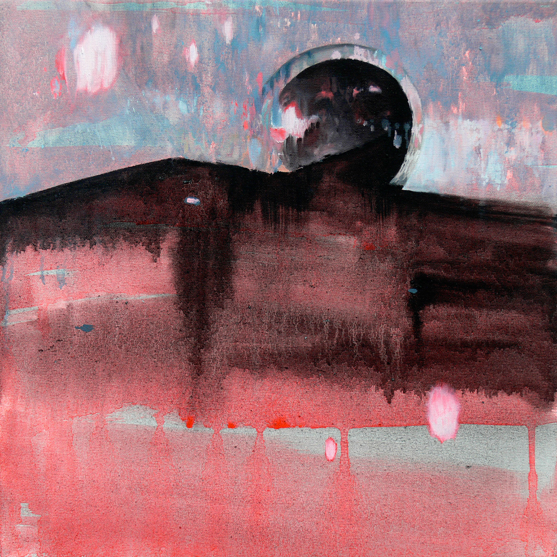 Sans Titre, oil on canvas, 40x40, 2010