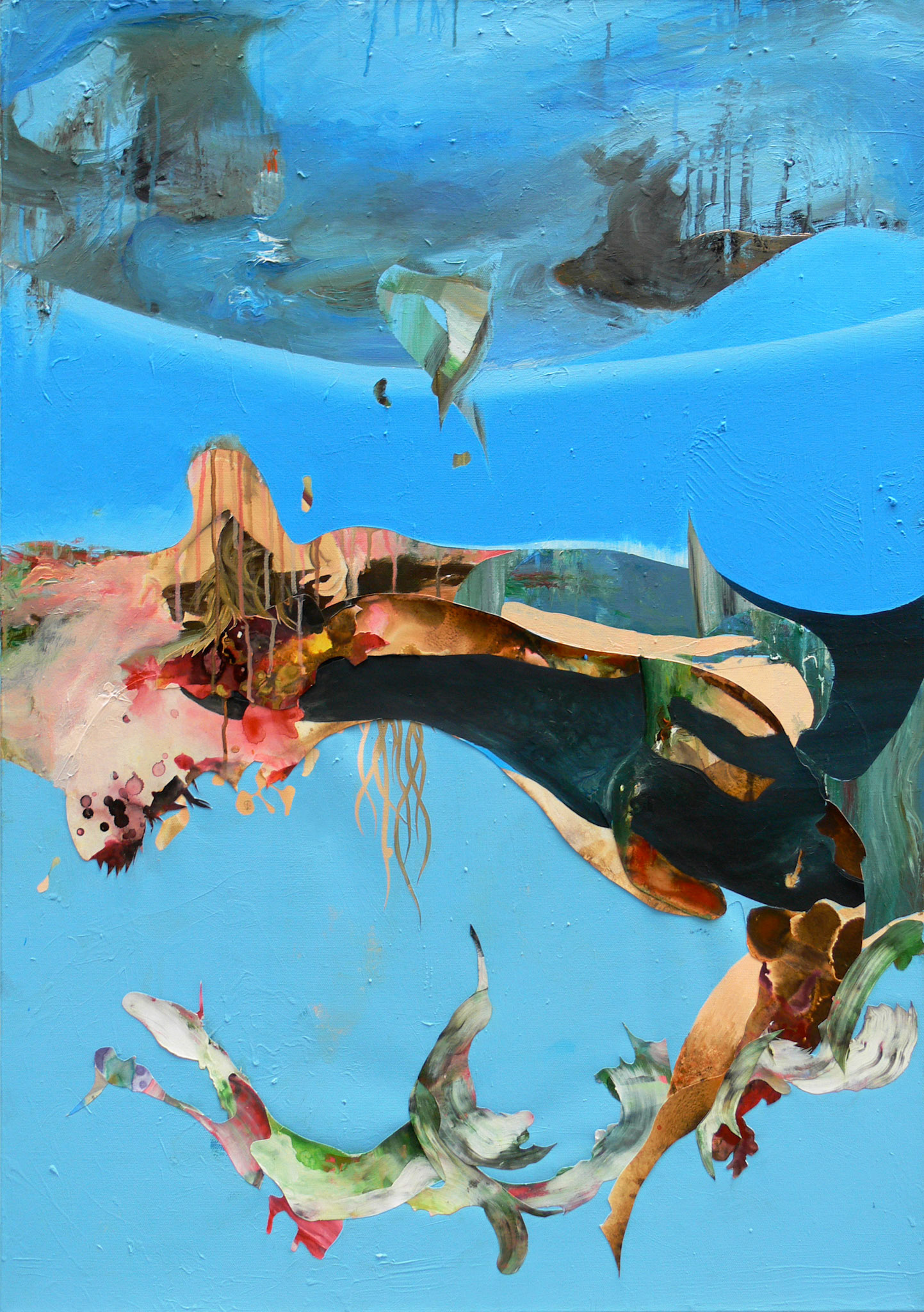 Star slurp, acrylic on canvas, 80 x 120, 2008