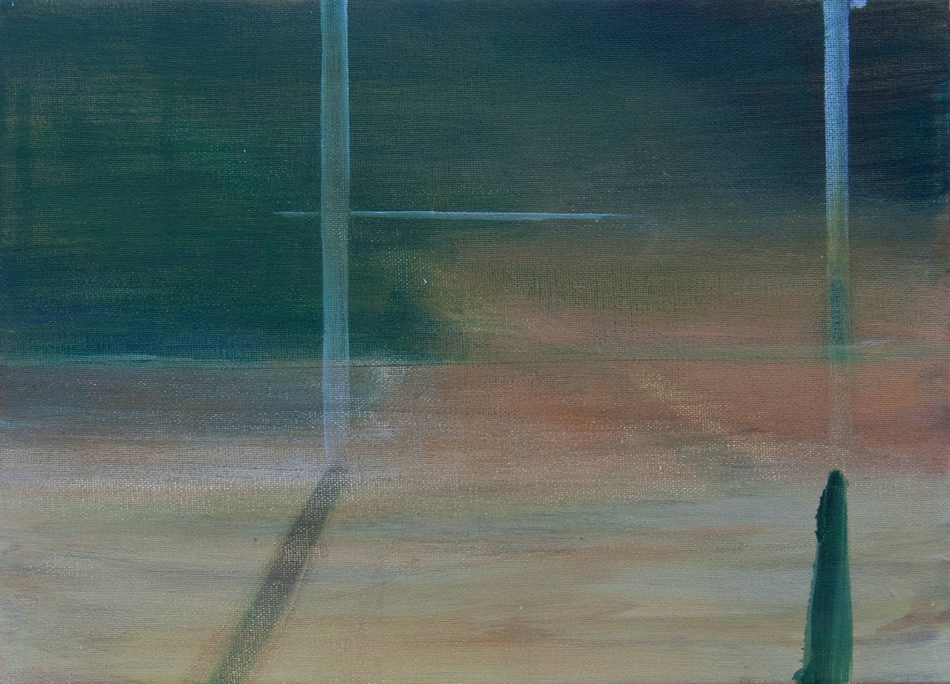 Sans titre, oil on canvas, 35x27cm, 2018