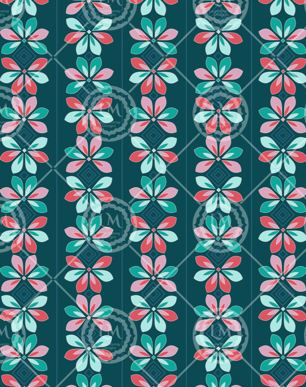 Blue Column Lotus