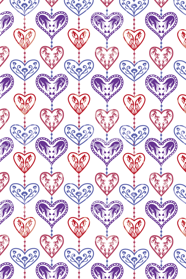 Red & Purple