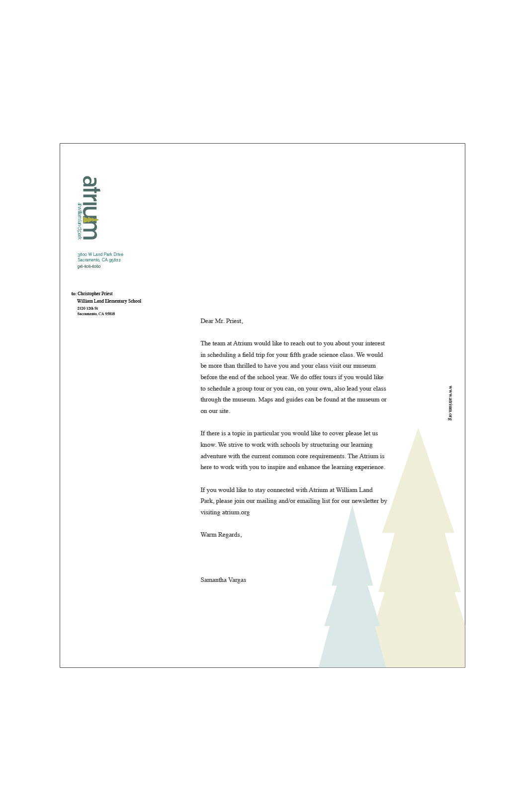 Letterhead 8.5x11