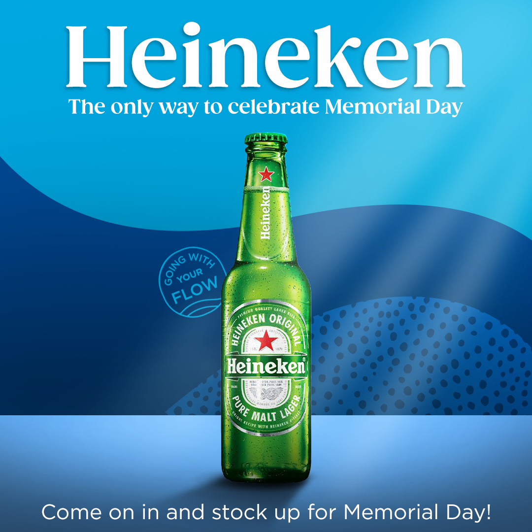 Memorial Day social media advertisement for Heineken