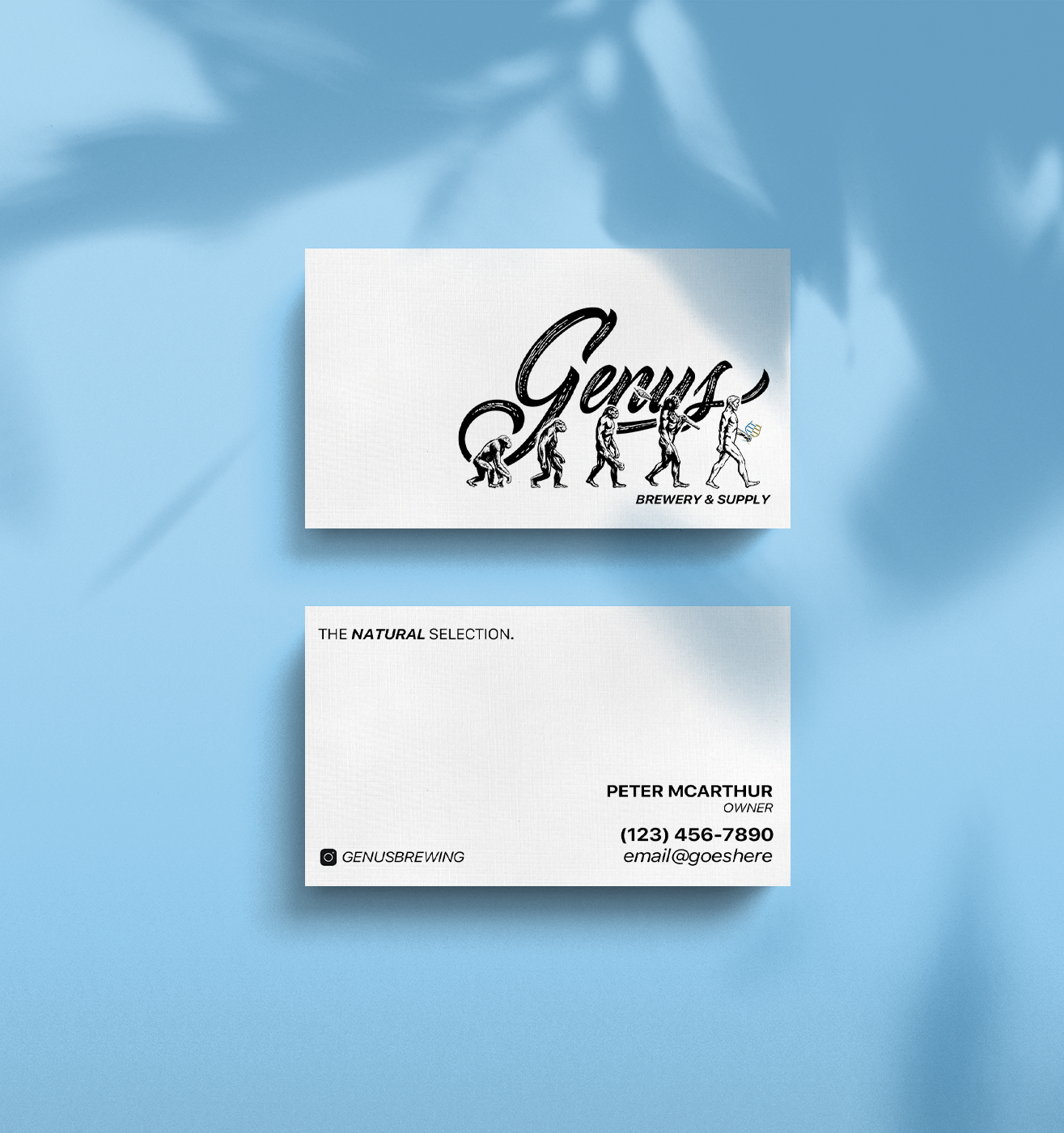 Business Cards with Alternative Logo