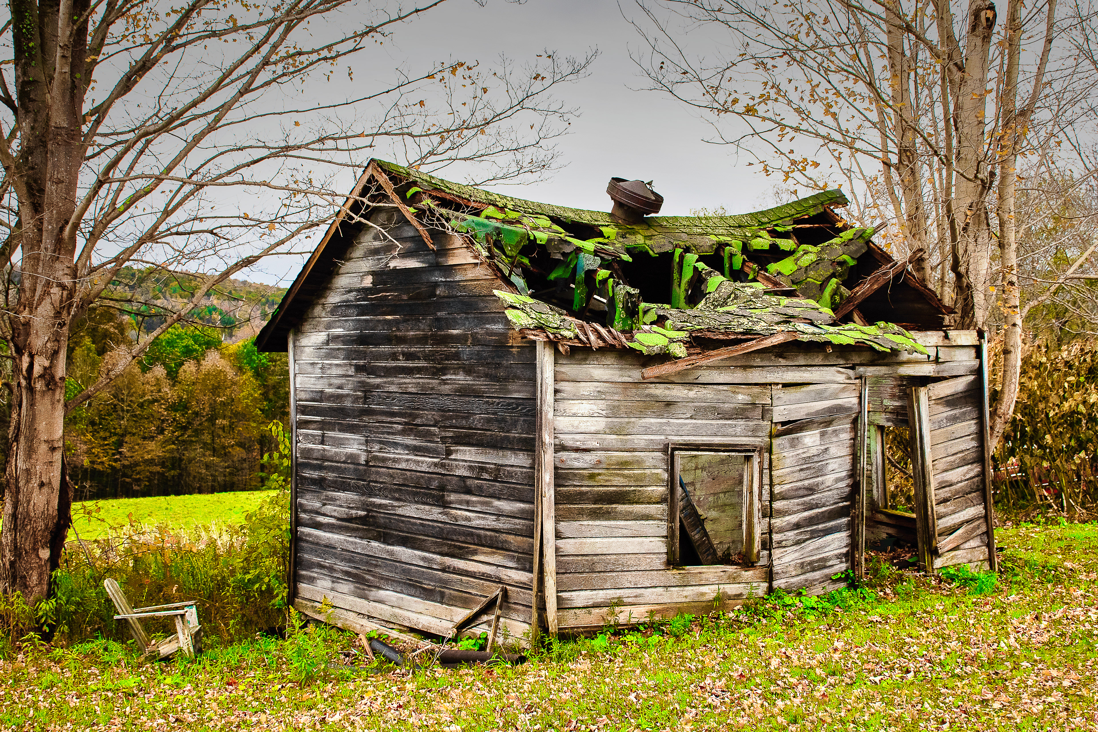 Collapsed Roof