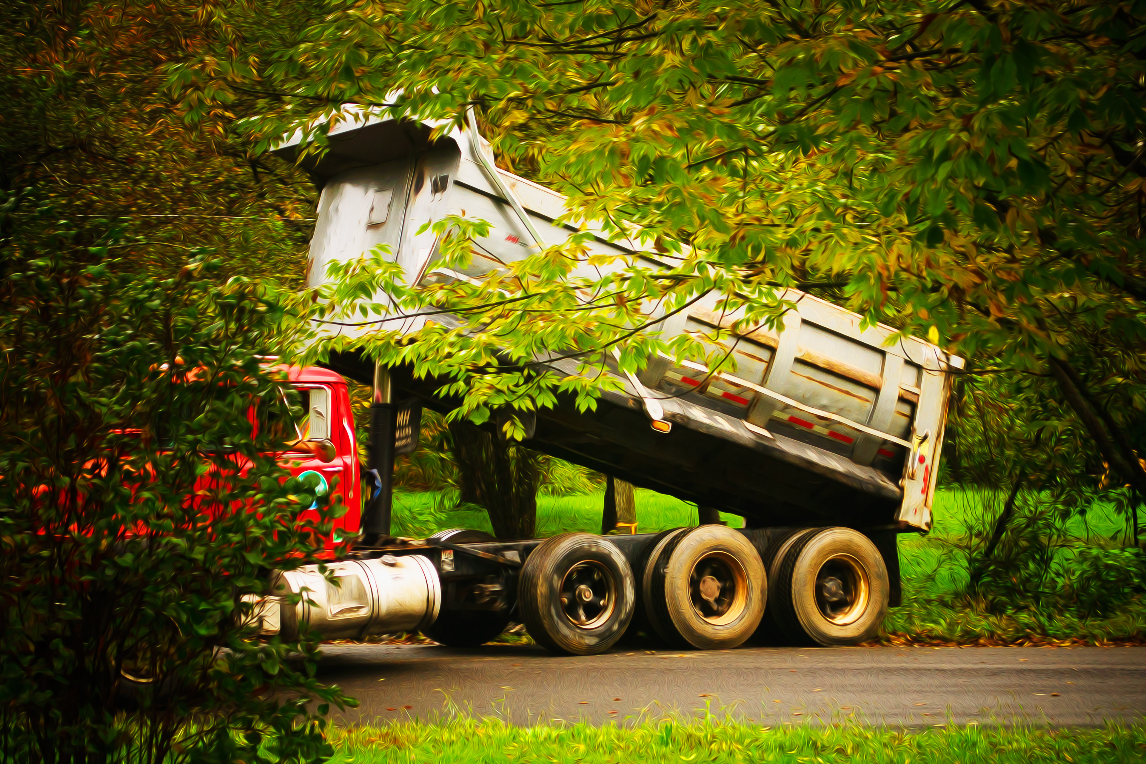 Dumptruck at Work