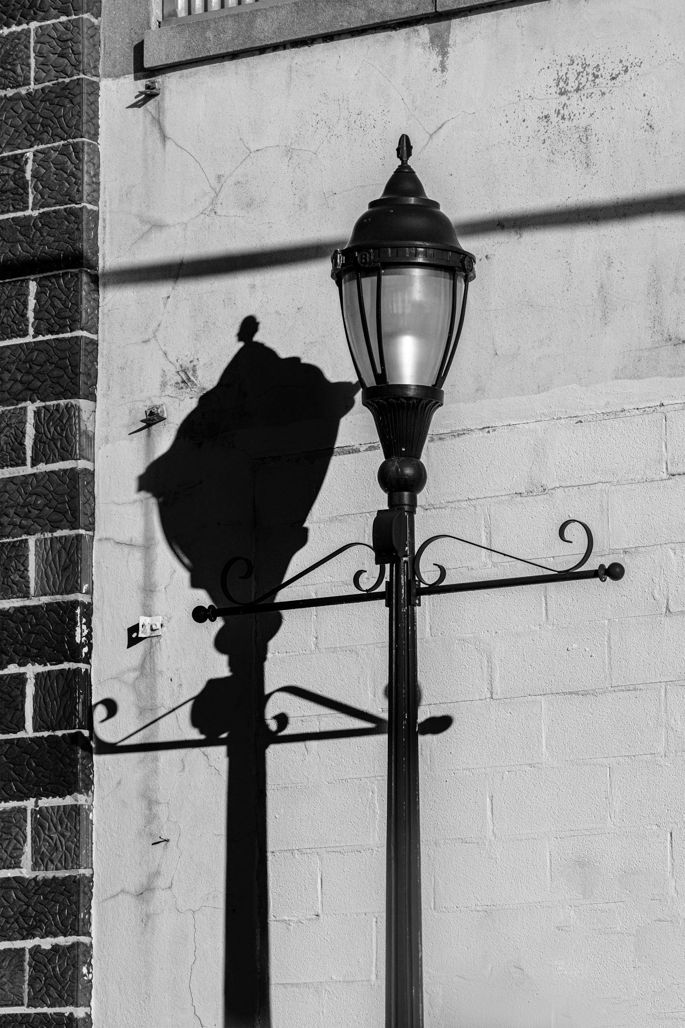 City Lamp and Shadow