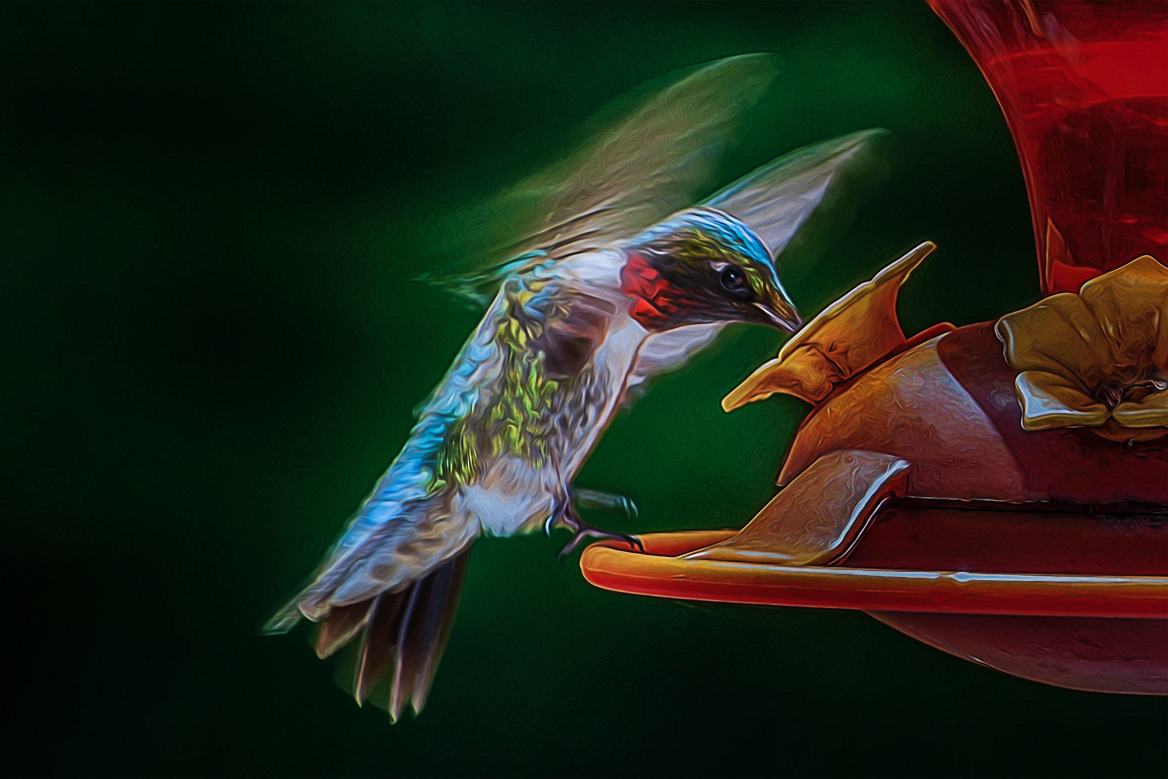 Hover Feeding