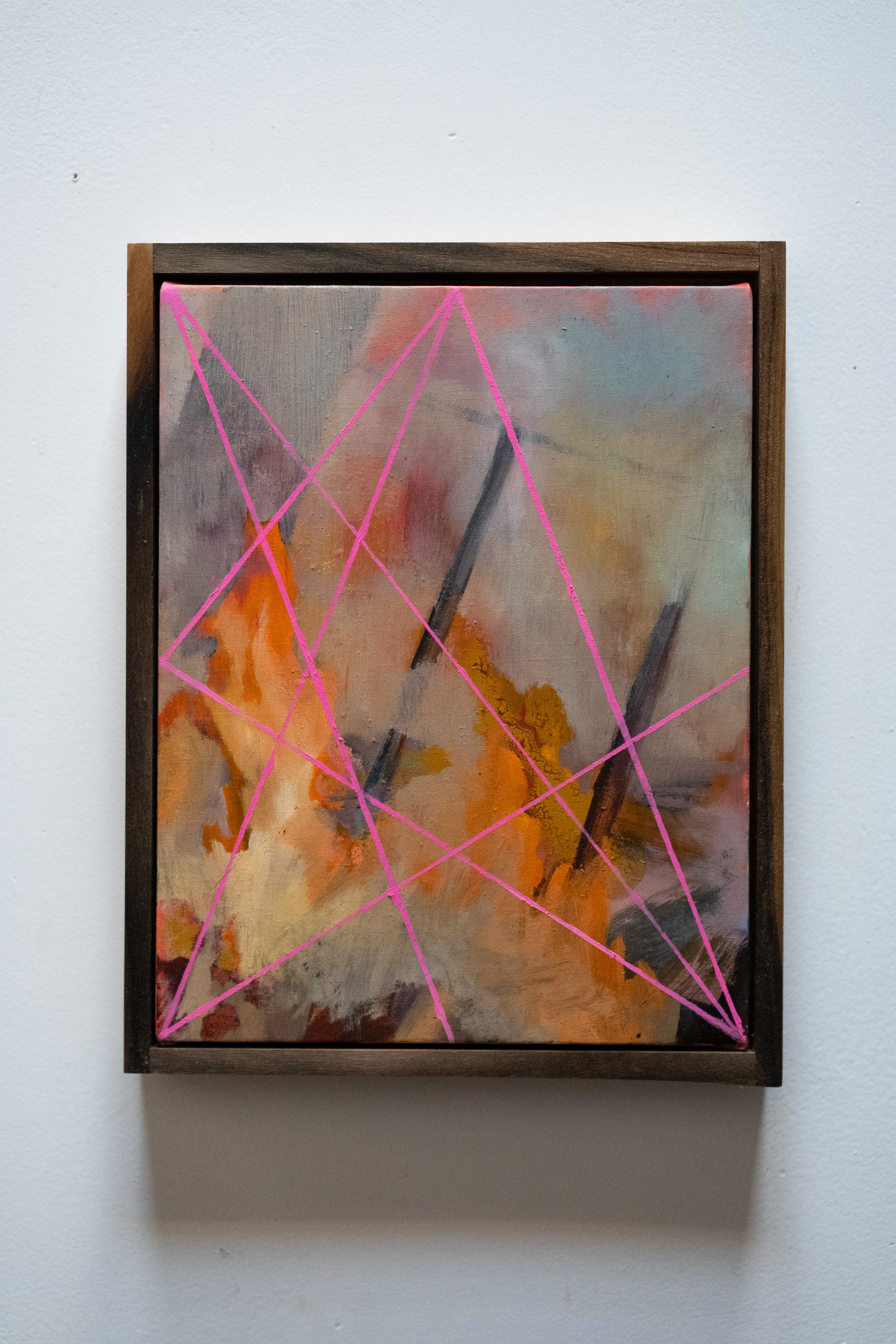 To the Nth Degree, 2025, oil on linen, 10 x 7 in