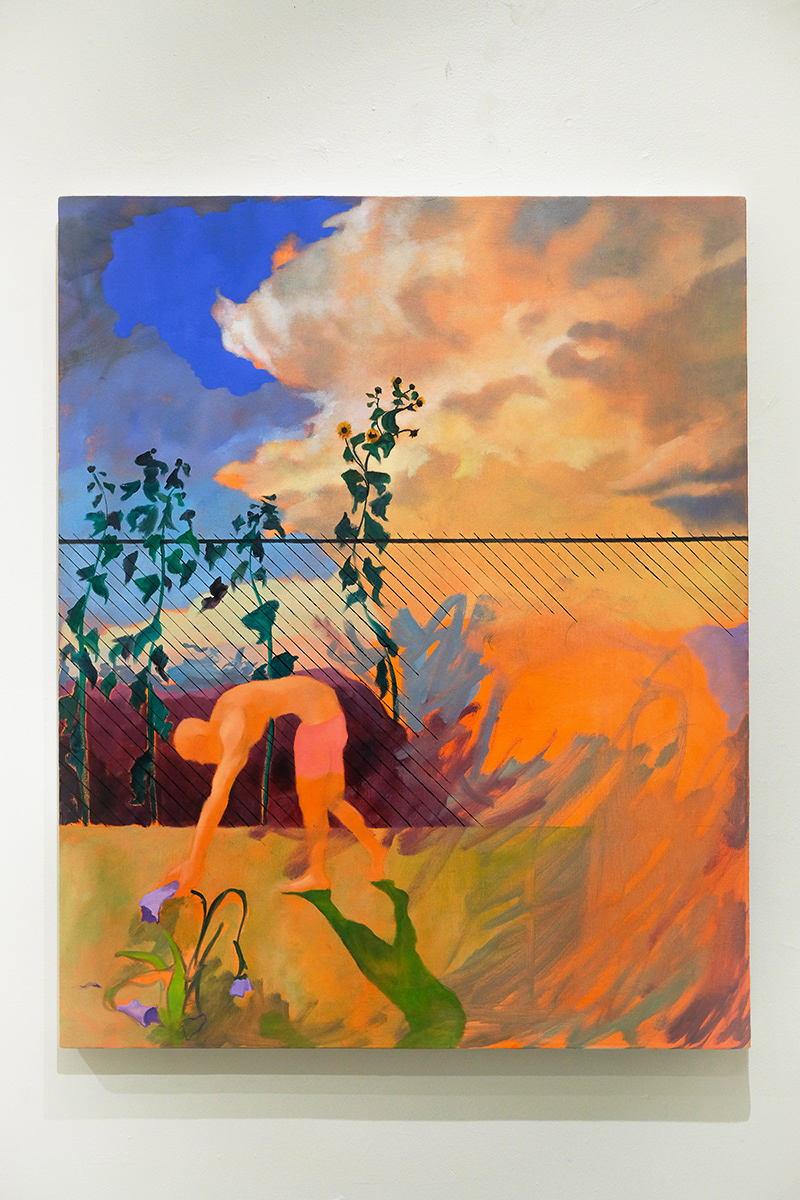 Tend the Garden, 2023, oil on canvas, 42 x 34 in