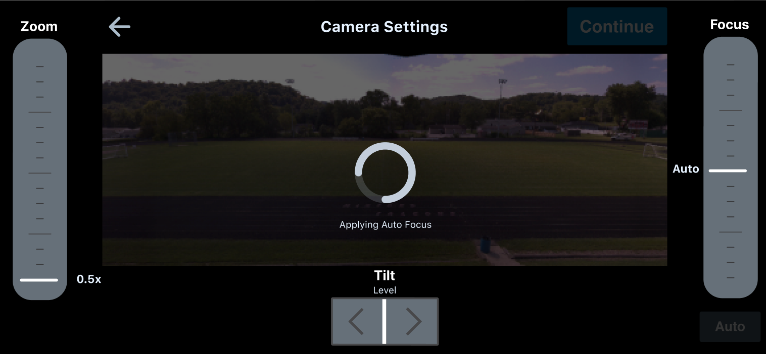 Feedback: tilt button design and zoom and focus should be swapped
