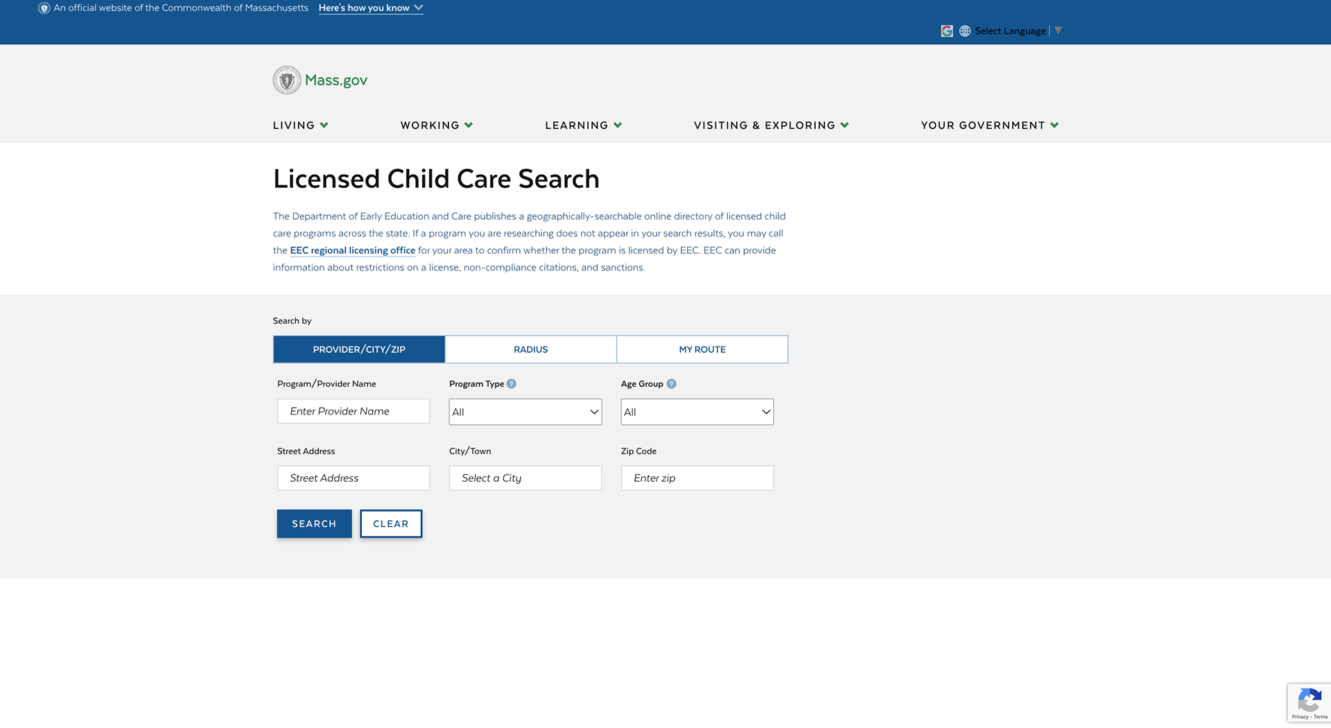 Home Page