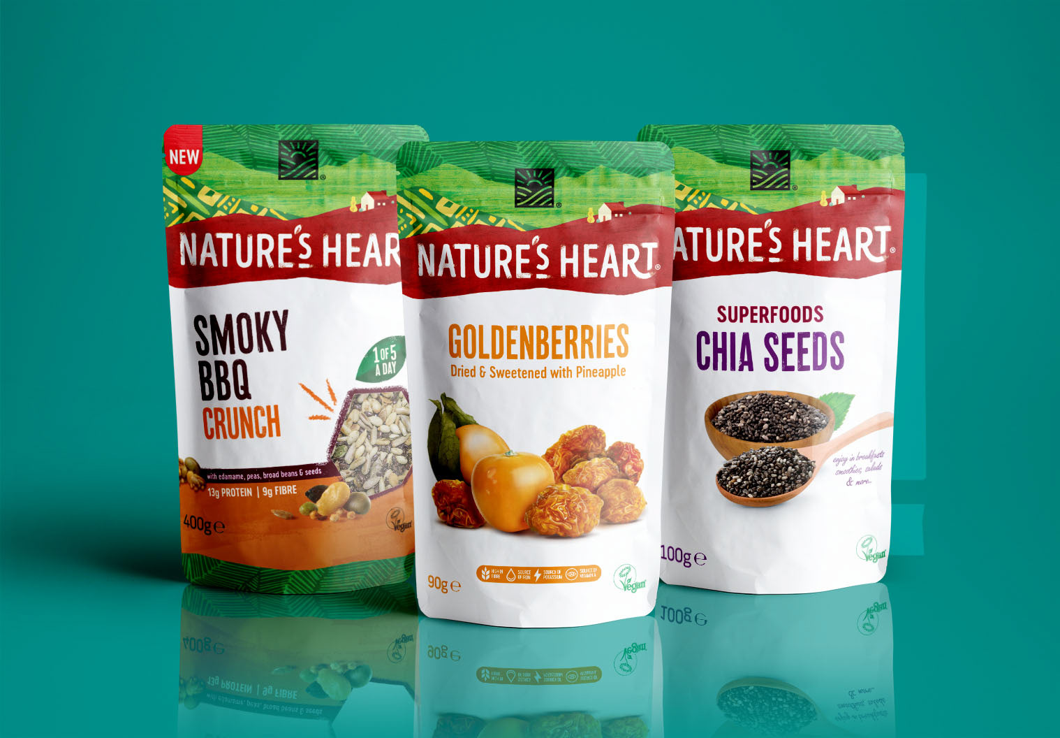 Nature's Heart Adaptive Creative Artwork'
