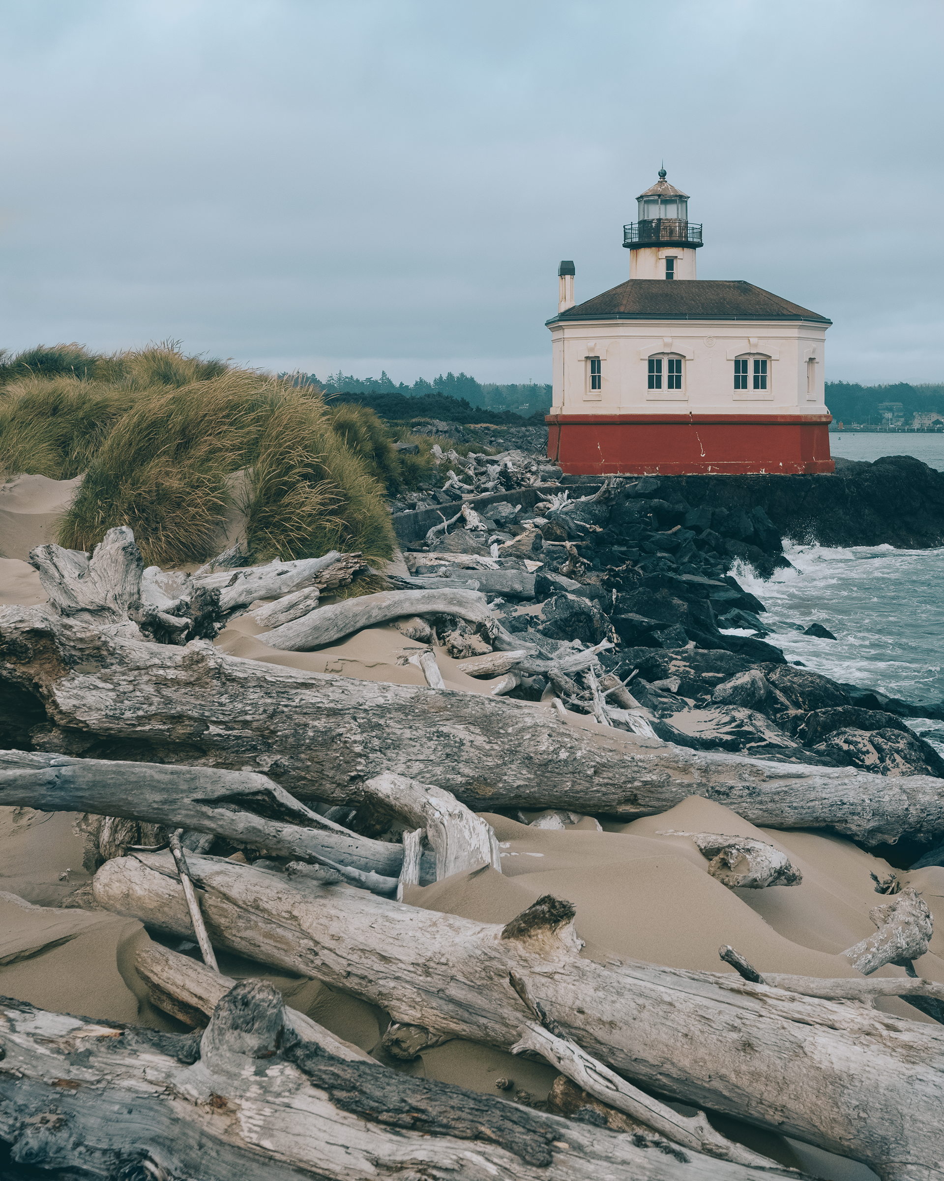 Lighthouse on Oregon coast
