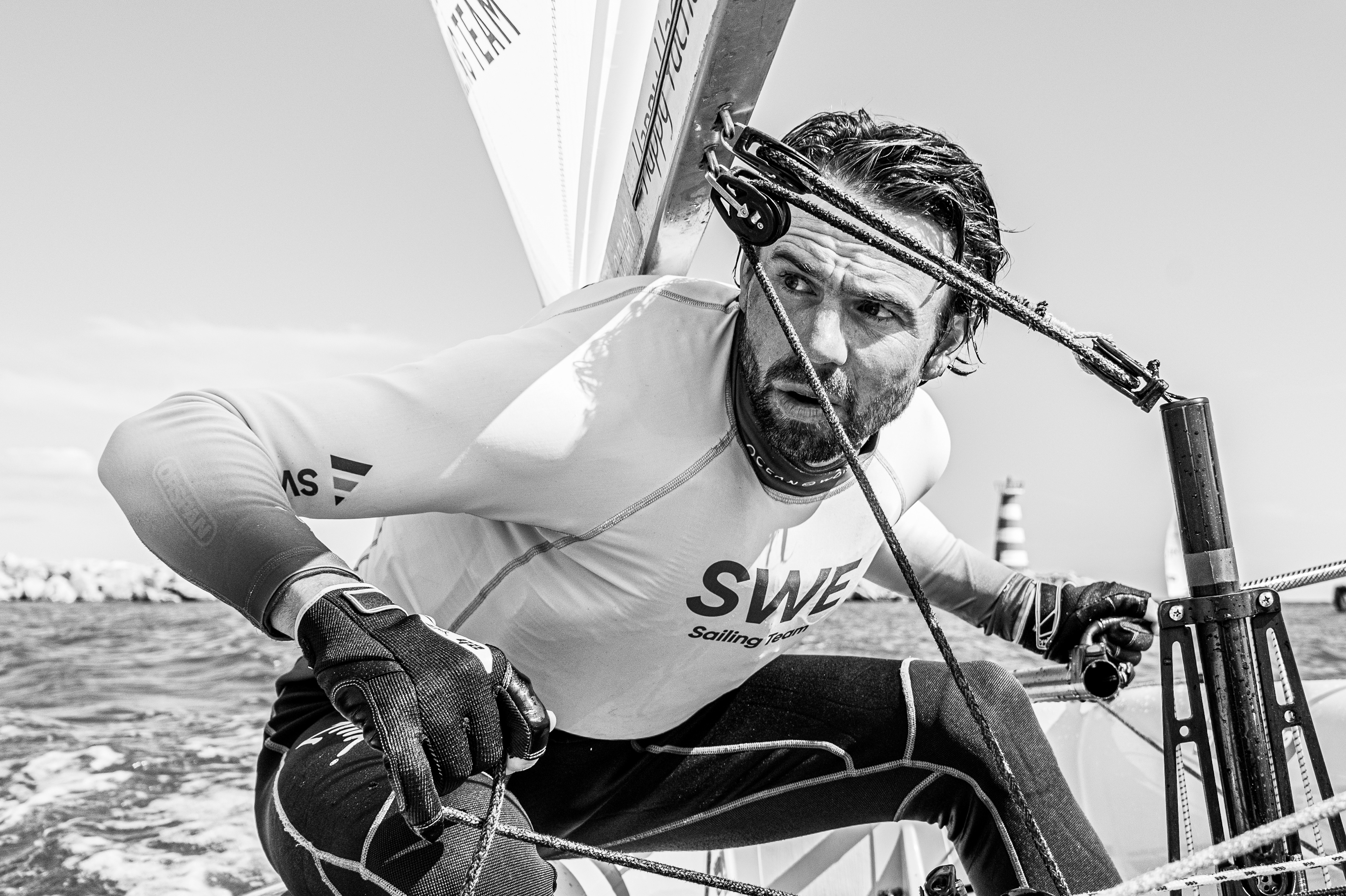 Shooting for 470 World Champions Anton Dahlberg and Fredrik Bergström