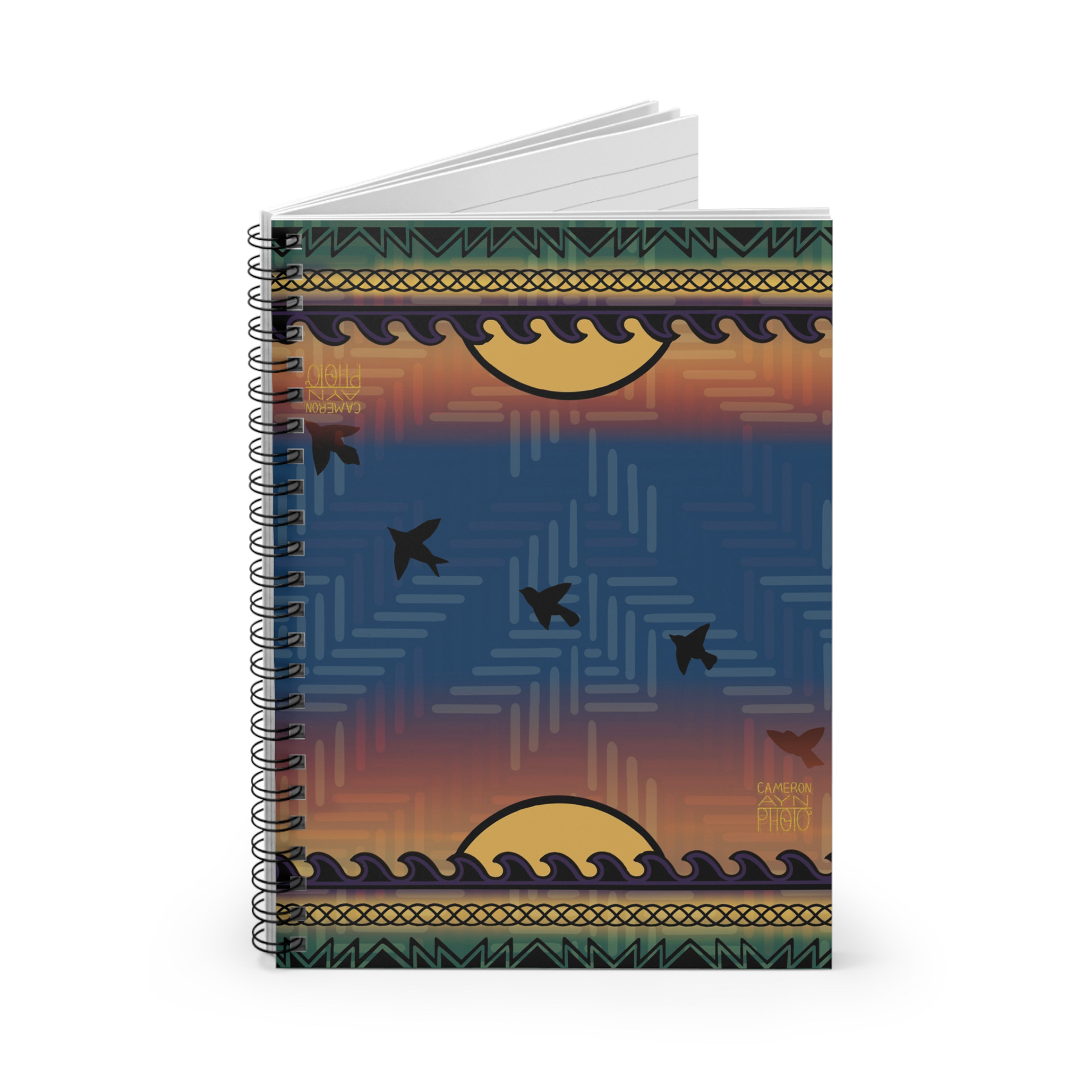 Enchanted Lake Spiral Notebook