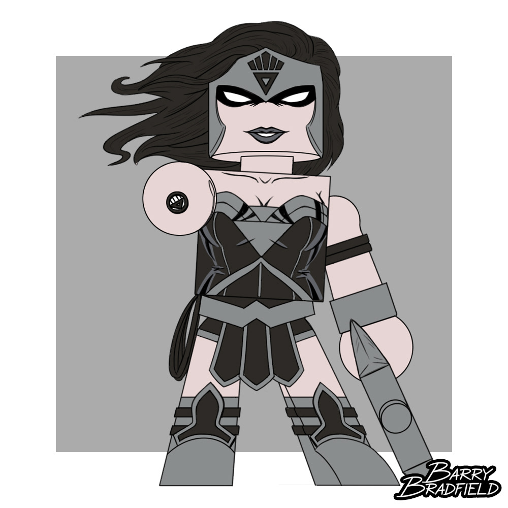 Blackest Night Wonder Woman | DC Comics Wave 3 [Unproduced]