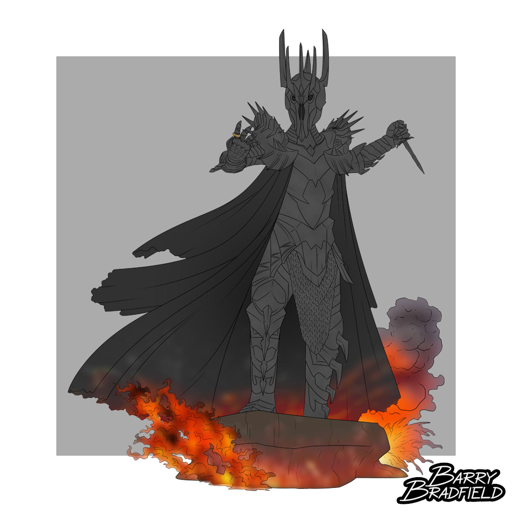 Sauron (Mt. Doom) | Lord of the Rings [Unused]