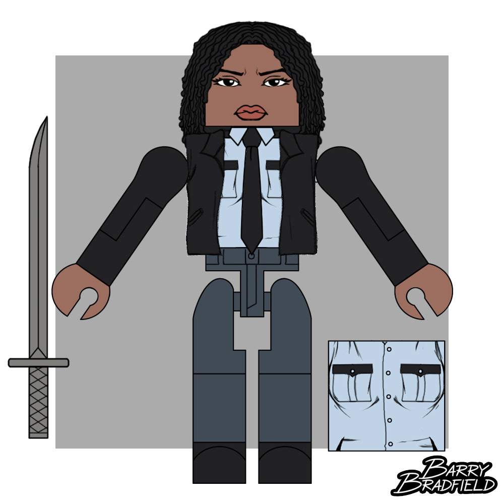 Patrol Michonne | The Walking Dead Wave 6