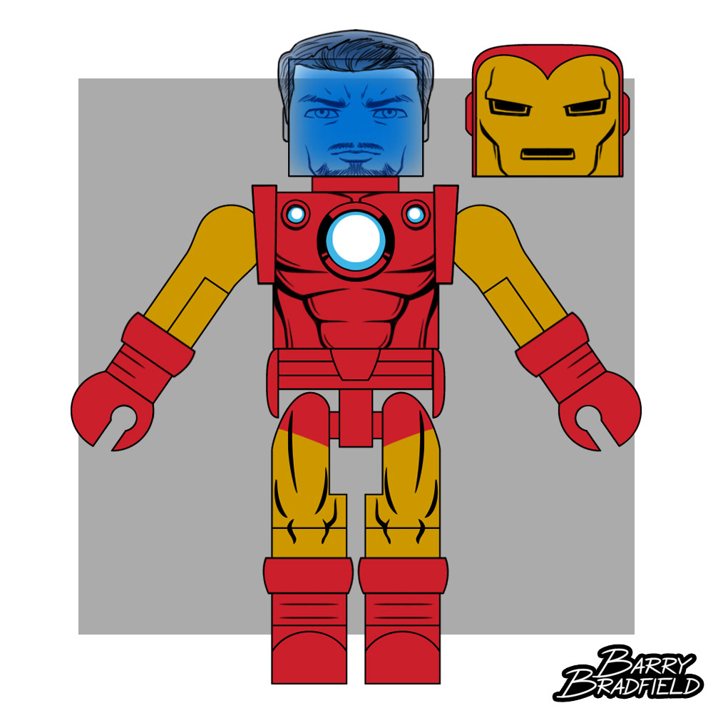 Holographic AI Tony Stark | Marvel TRU Wave 26 / Walgreens Wave 1