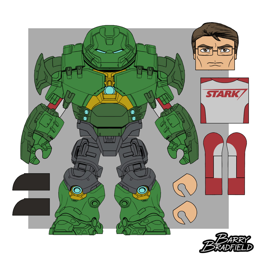 Bruce Banner's Hulkbuster | Marvel Walgreens Wave 5