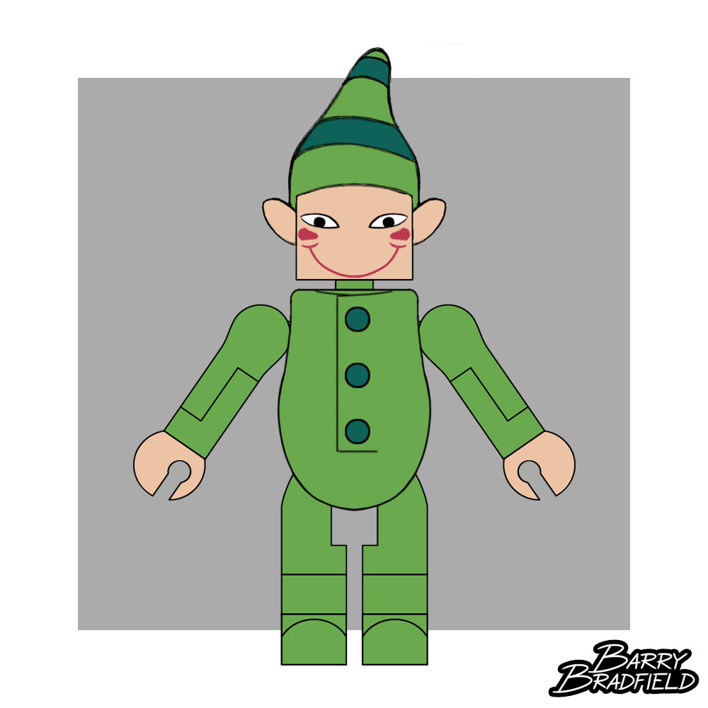 Green Elf | Nightmare Before Christmas Wave 1
