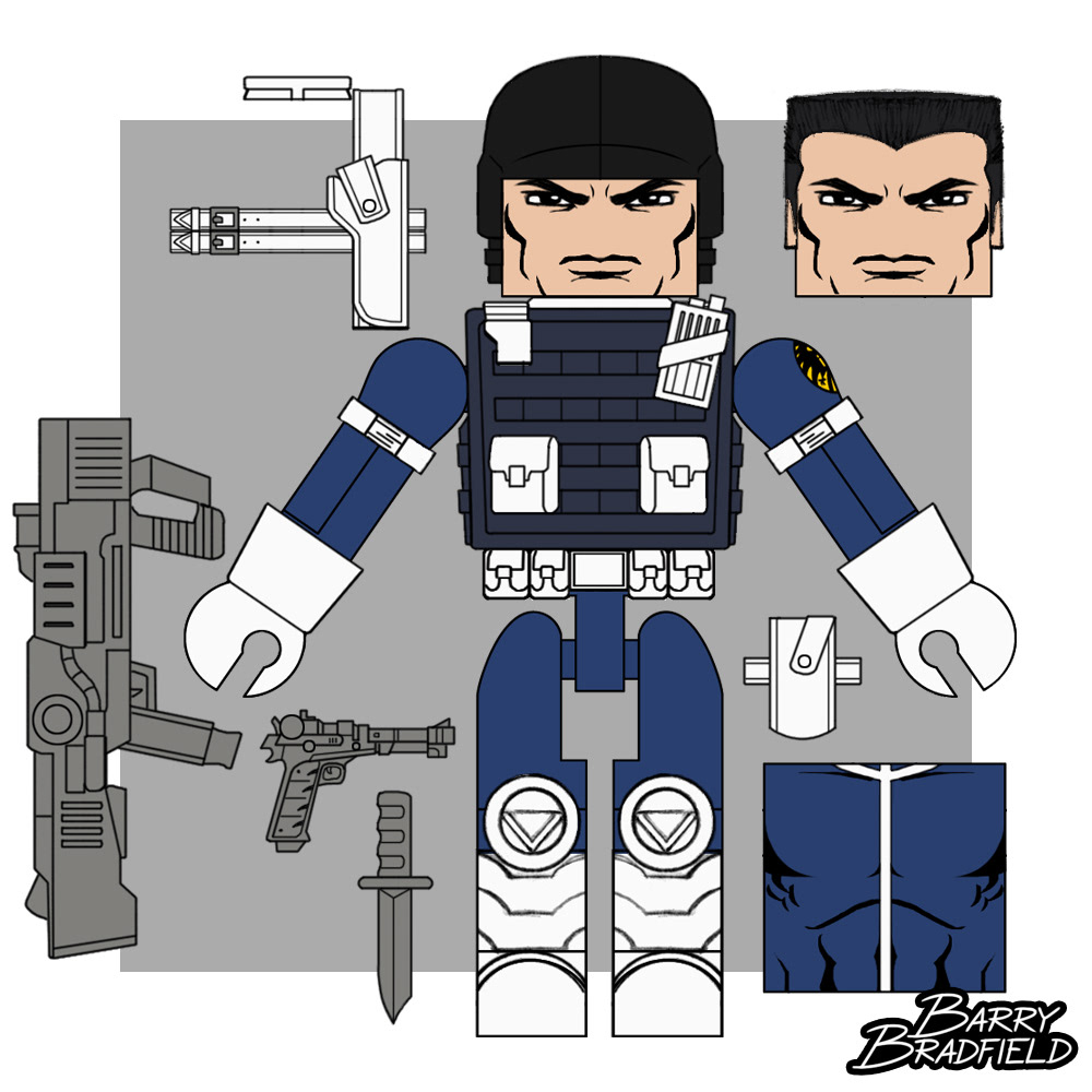 Heavy SHIELD Agent | Marvel Wave 51