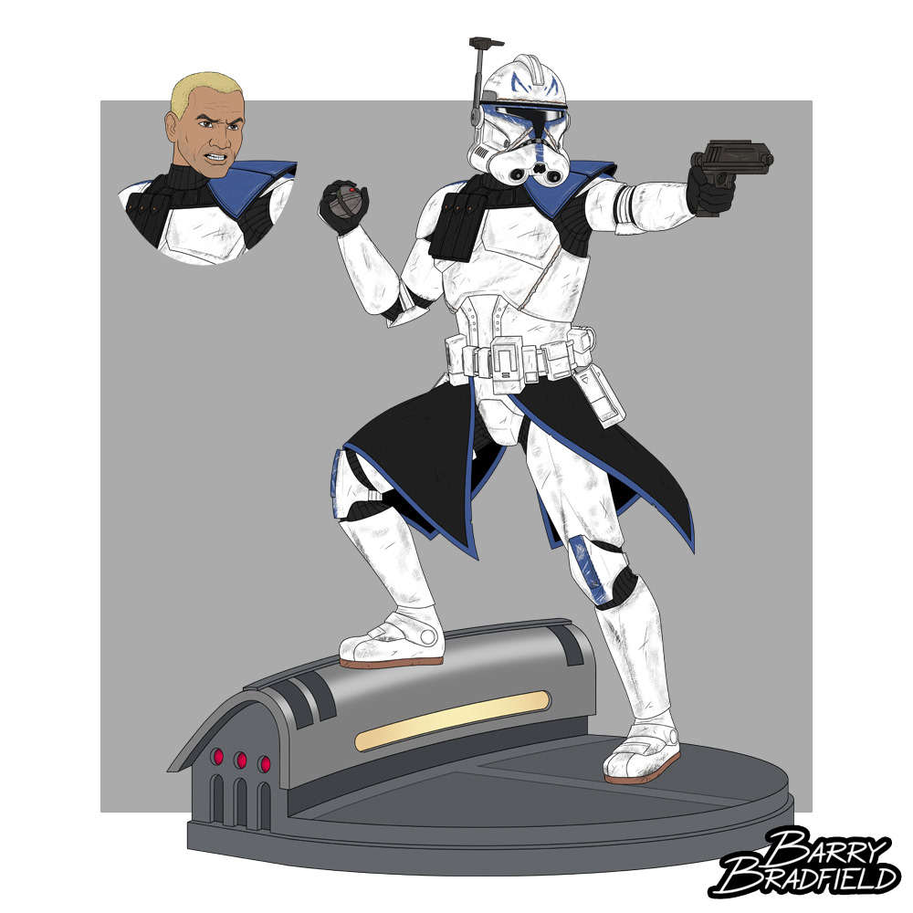 Captain Rex (Phase II) | Star Wars The Clone Wars