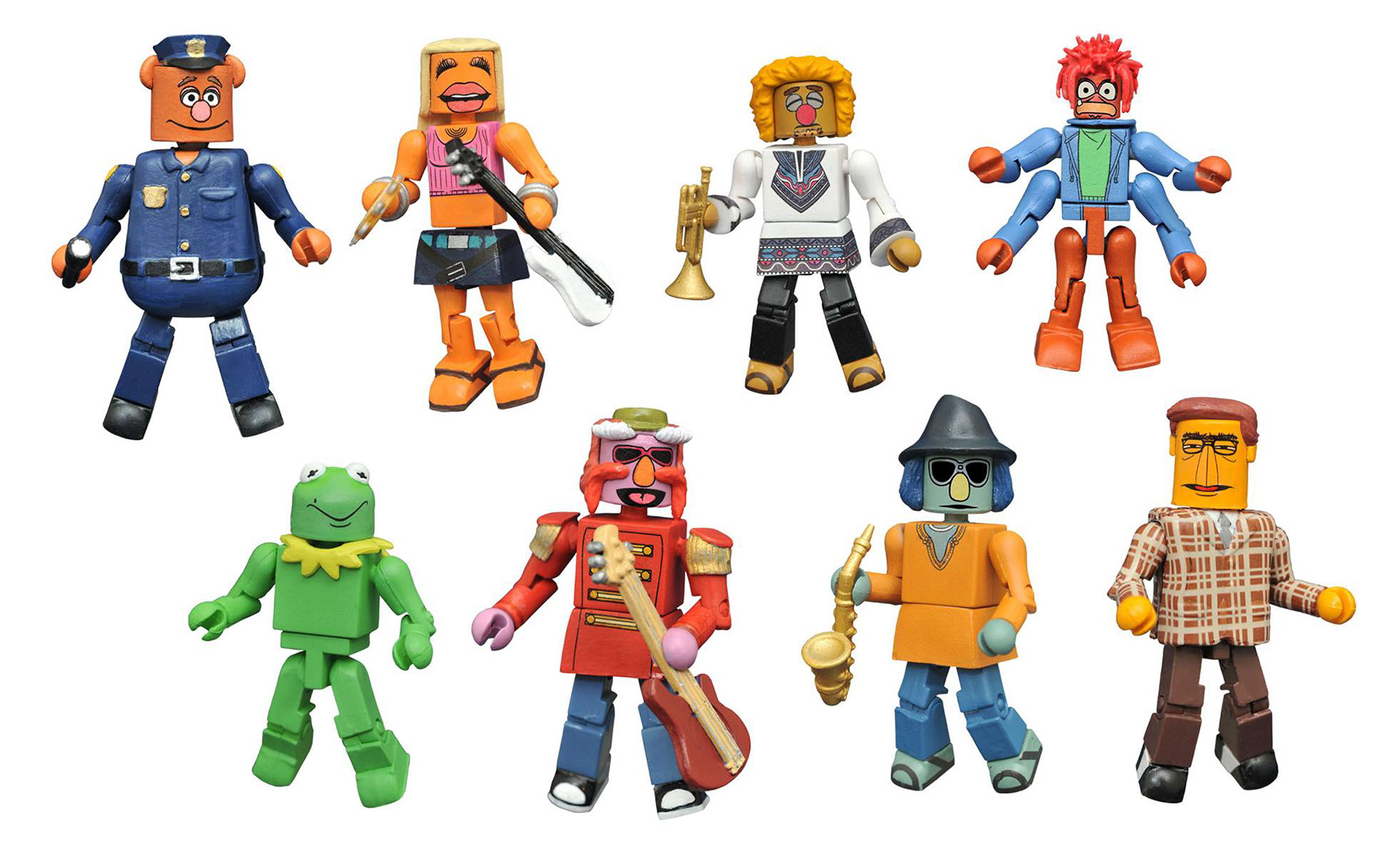 The Muppets Wave 3. Design, Colour, Tampo, Sculpt Direction.