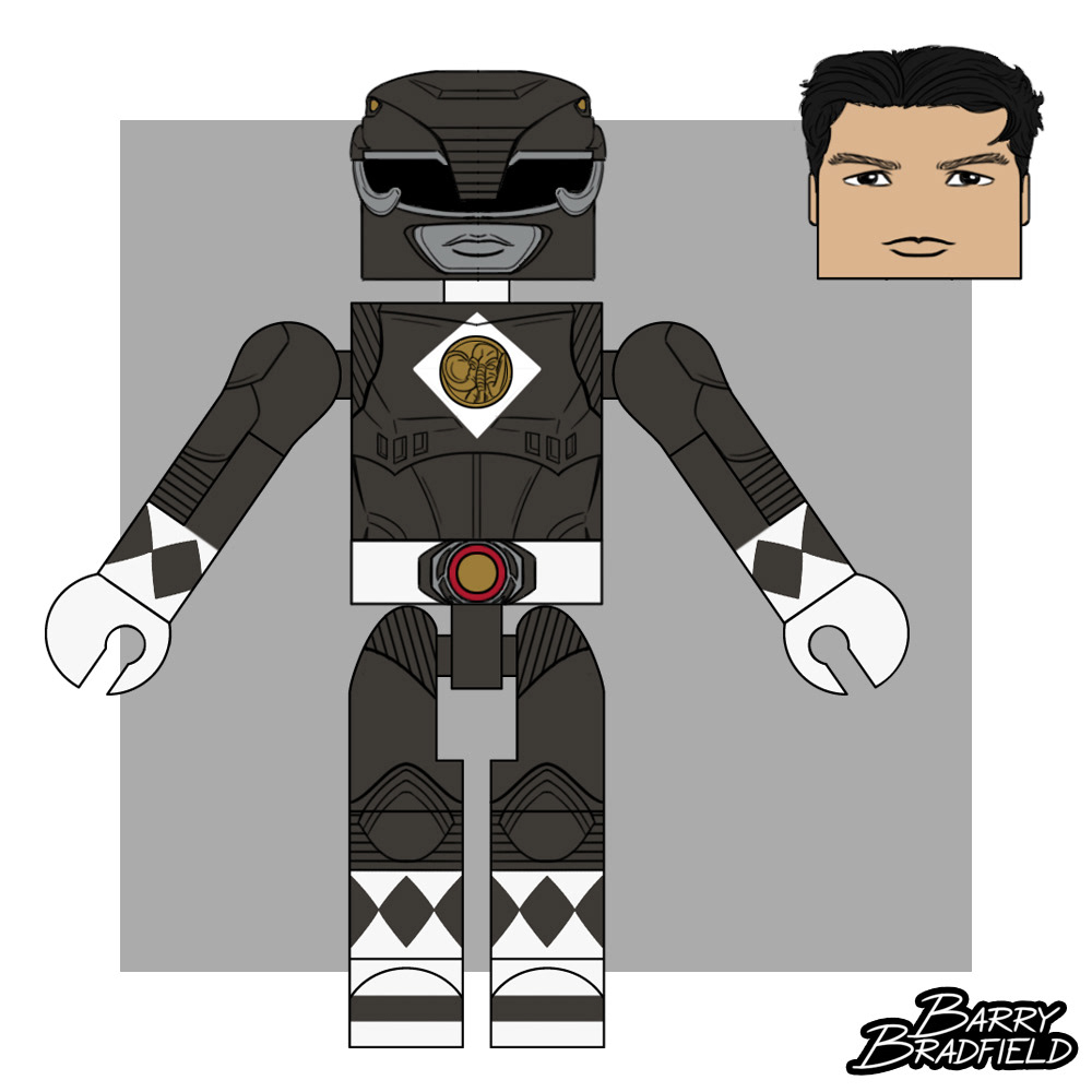 Black Ranger | Mighty Morphin Power Rangers 6-Pack