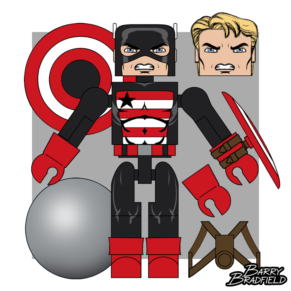 The Captain | Marvel Captain America Through The Ages [Unproduced}