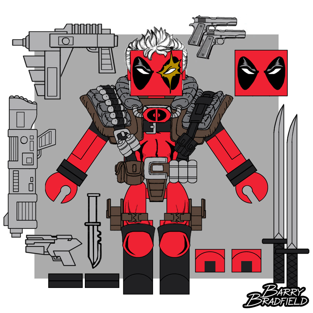 Cable-Pool | Marvel Deadpools Resemble!