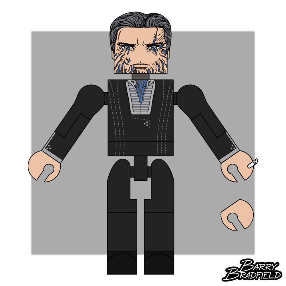 Reaper Controlled Illusive Man | Mass Effect 4-Pack [Unused]